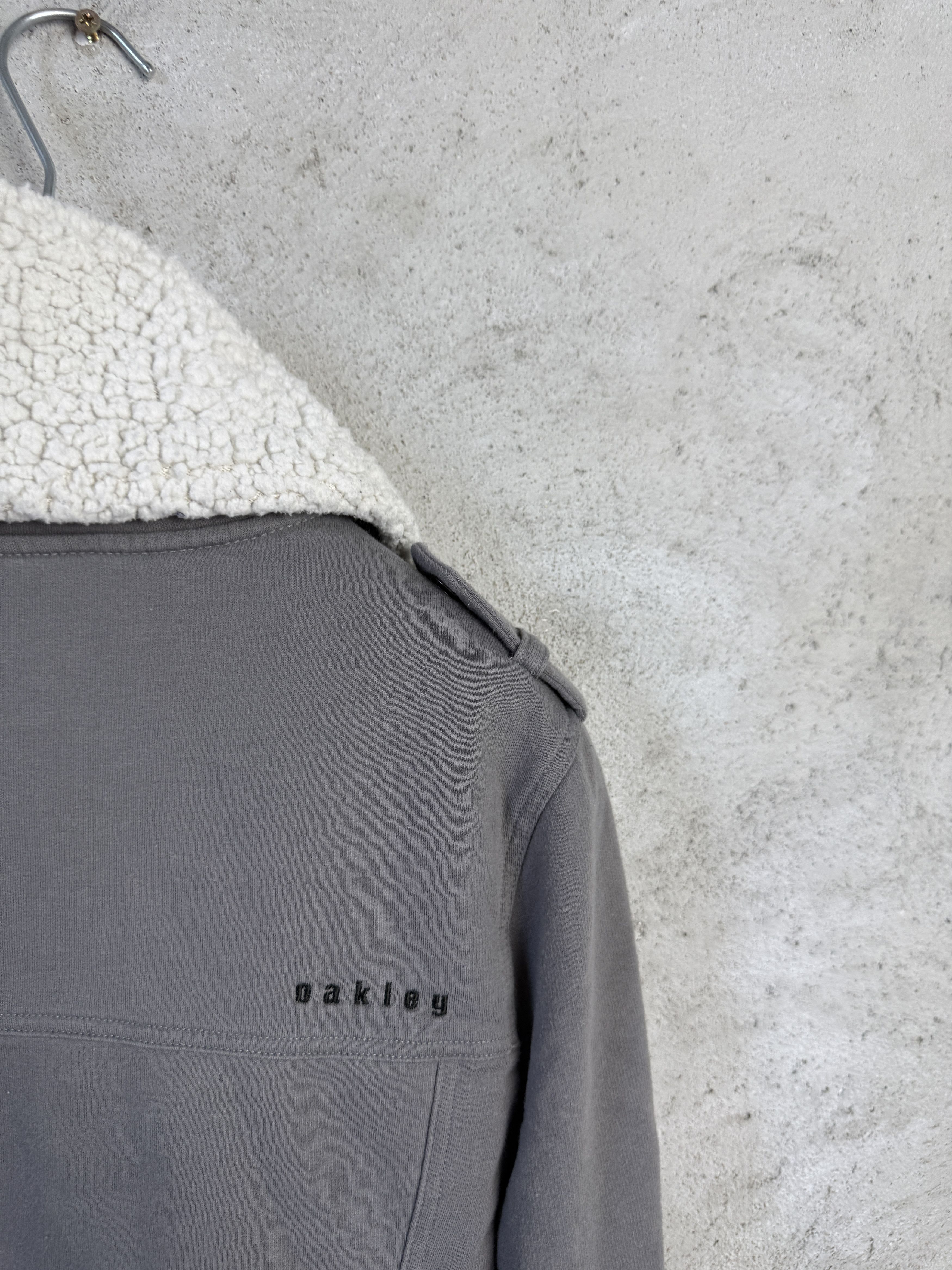 Oakley Oakley sherpa zip-up fleece jacket sweatshirt Size M / US 6-8 / IT 42-44 - 6 Thumbnail