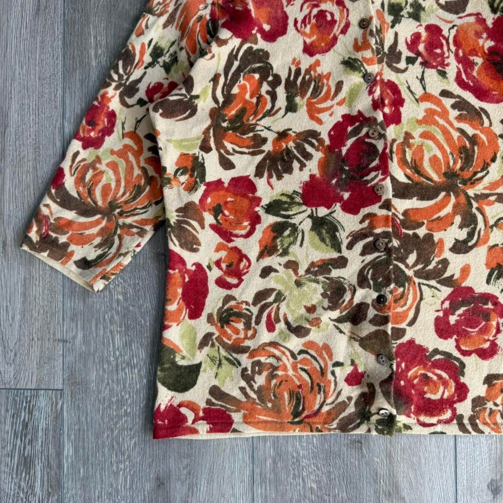 Other Vintage y2k womens sarah spencer flower shirt Size XL / US 12-14 / IT 48-50 - 4 Thumbnail