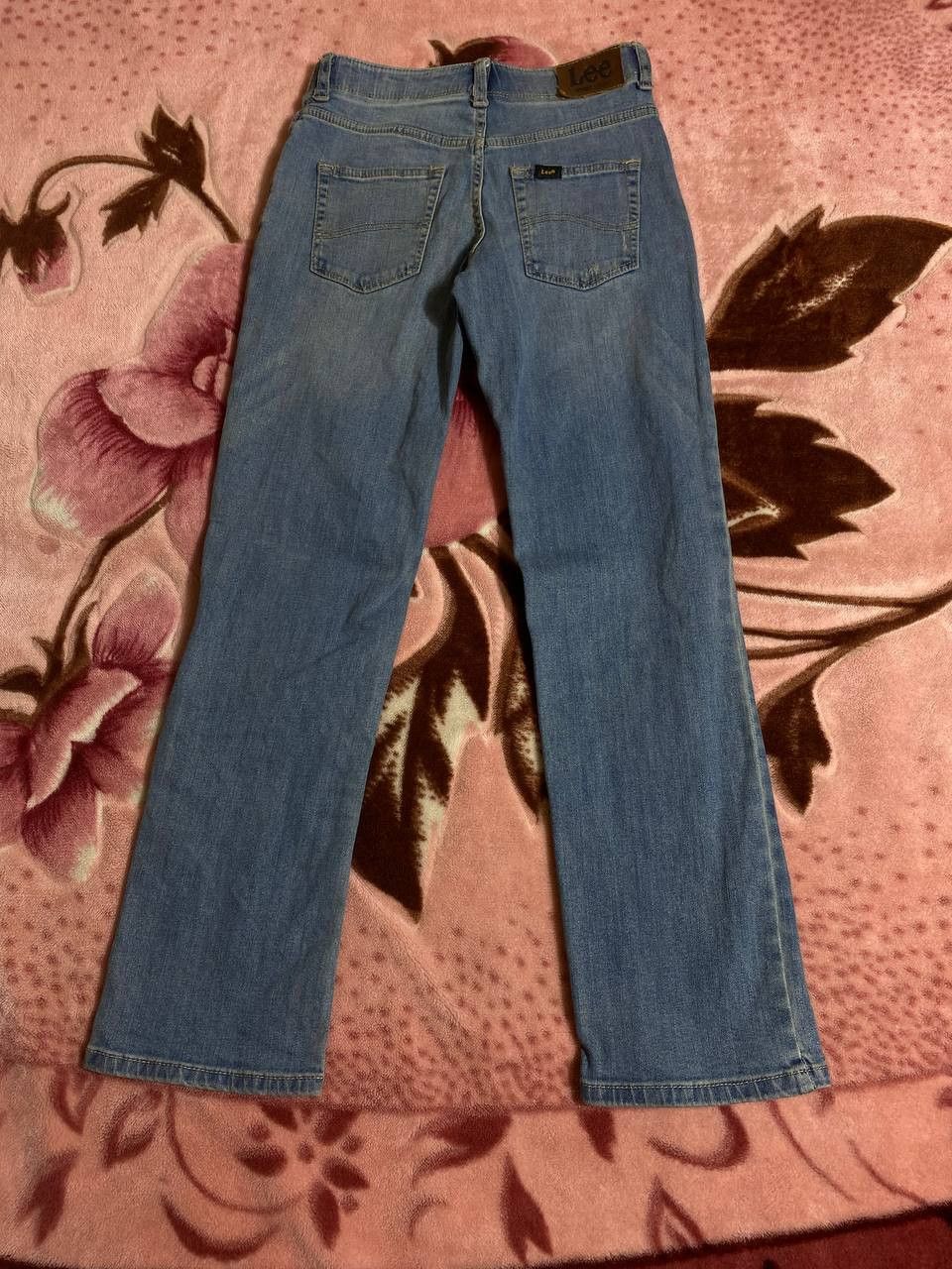 Lee × Vintage Vintage 90s Lee Blue Wash Distressed Baggy Jeans Size US 28 / EU 44 - 15 Thumbnail