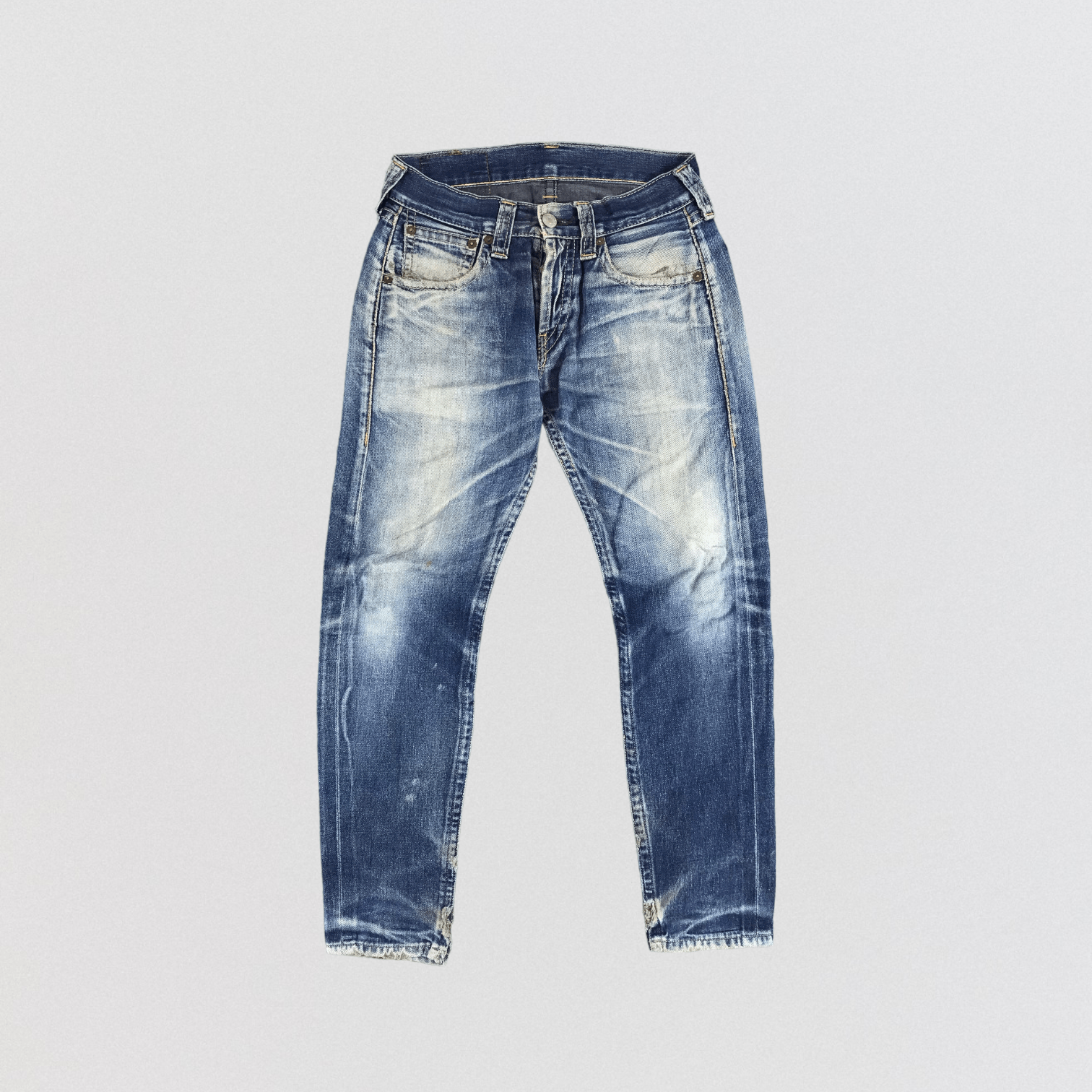 Levi's × Vintage Vintage 90s Blue Wash Levis 901 Jeans-JM1406 Size US 32 / EU 48 - 1 Thumbnail