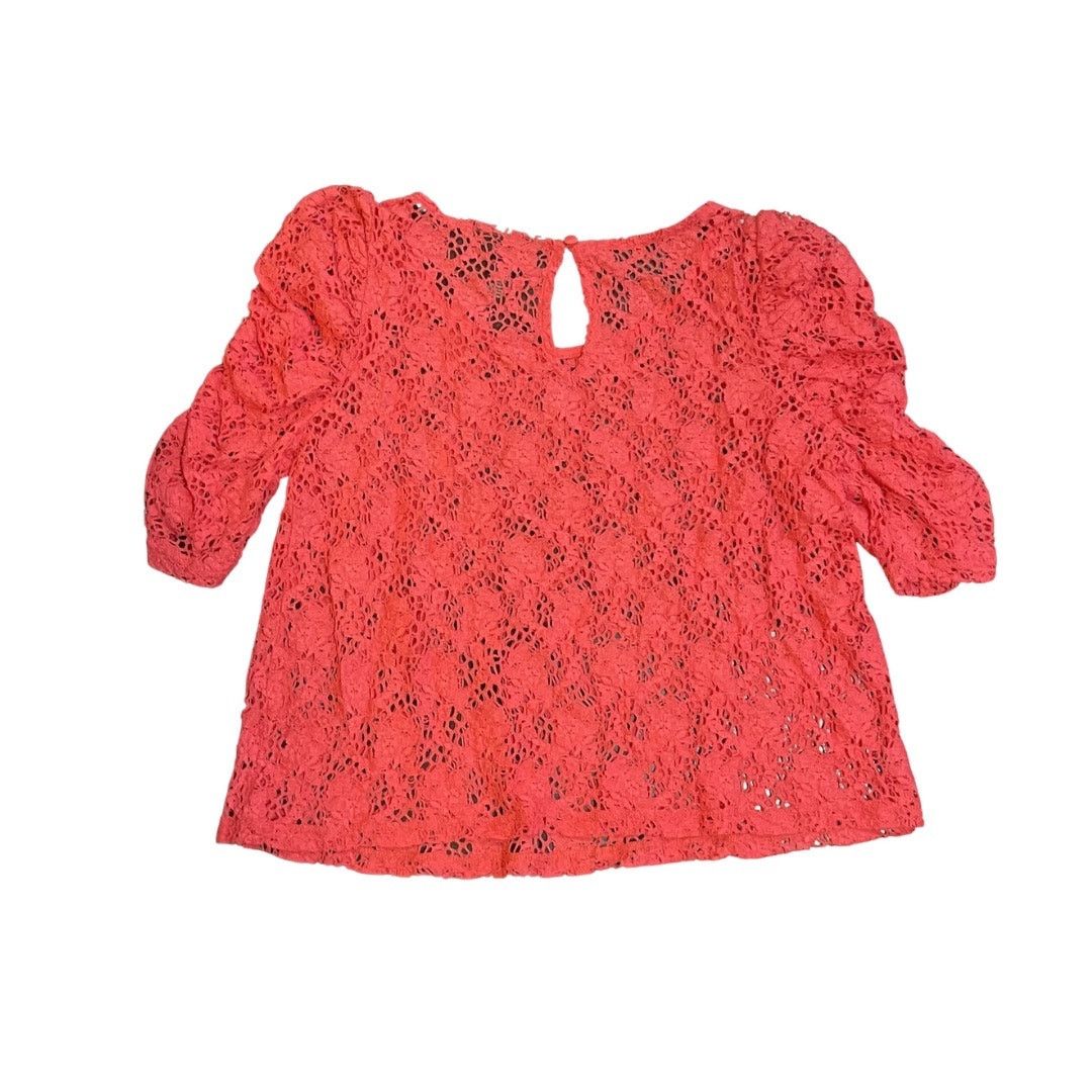 Other INC International Concepts Floral Lace Top Puff Sleeves Boho Size M / US 6-8 / IT 42-44 - 2 Thumbnail