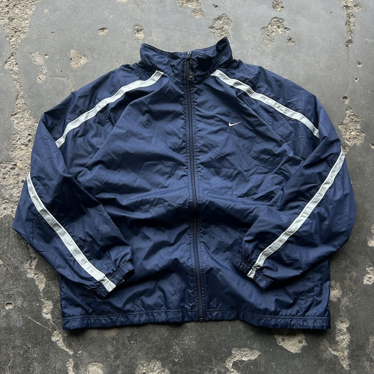 Nike × Vintage Nike Y2K Vintage Track Jacket Size US XL / EU 56 / 4 - 1 Thumbnail