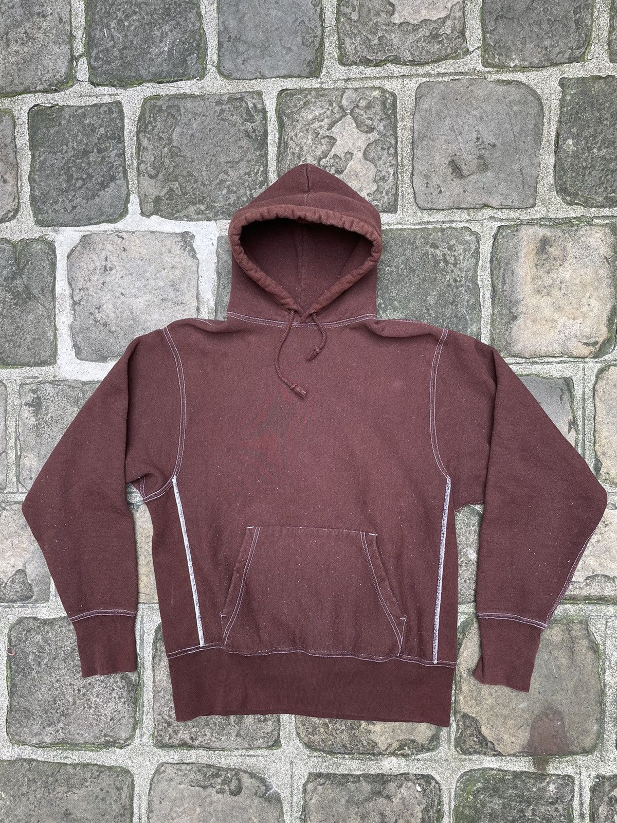 image of Vintage 90's Camber Hoodie in Brown, Men's (Size Large)