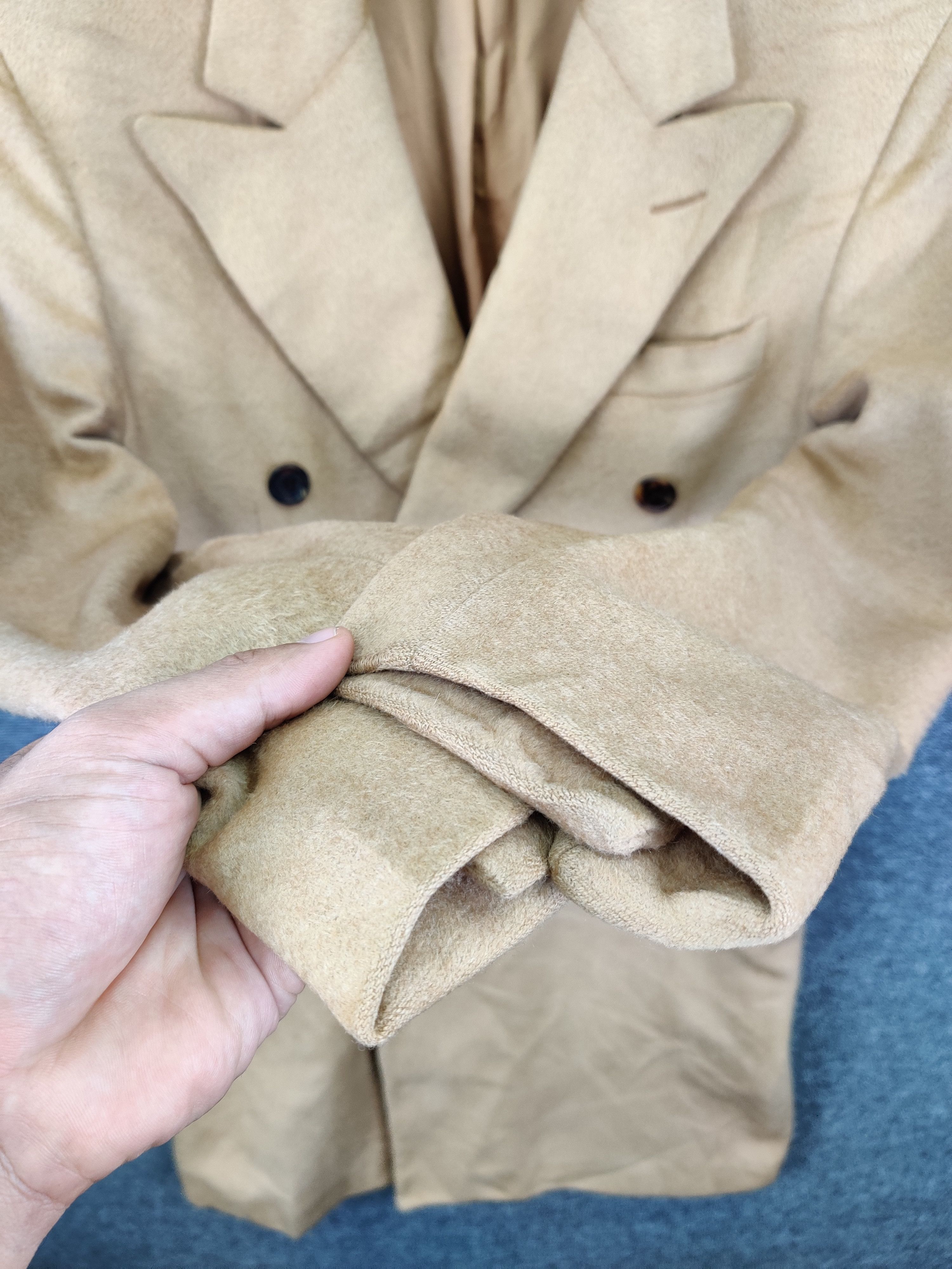 Prada Vintage Prada Wool Double Breasted Long Coat Size US M / EU 48-50 / 2 - 17 Thumbnail