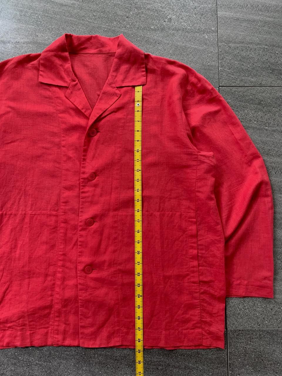 Homme Plisse Issey Miyake FREE TAX!l Homme Plisse Open Collar Shirt/Jacket Size US L / EU 52-54 / 3 - 11 Thumbnail