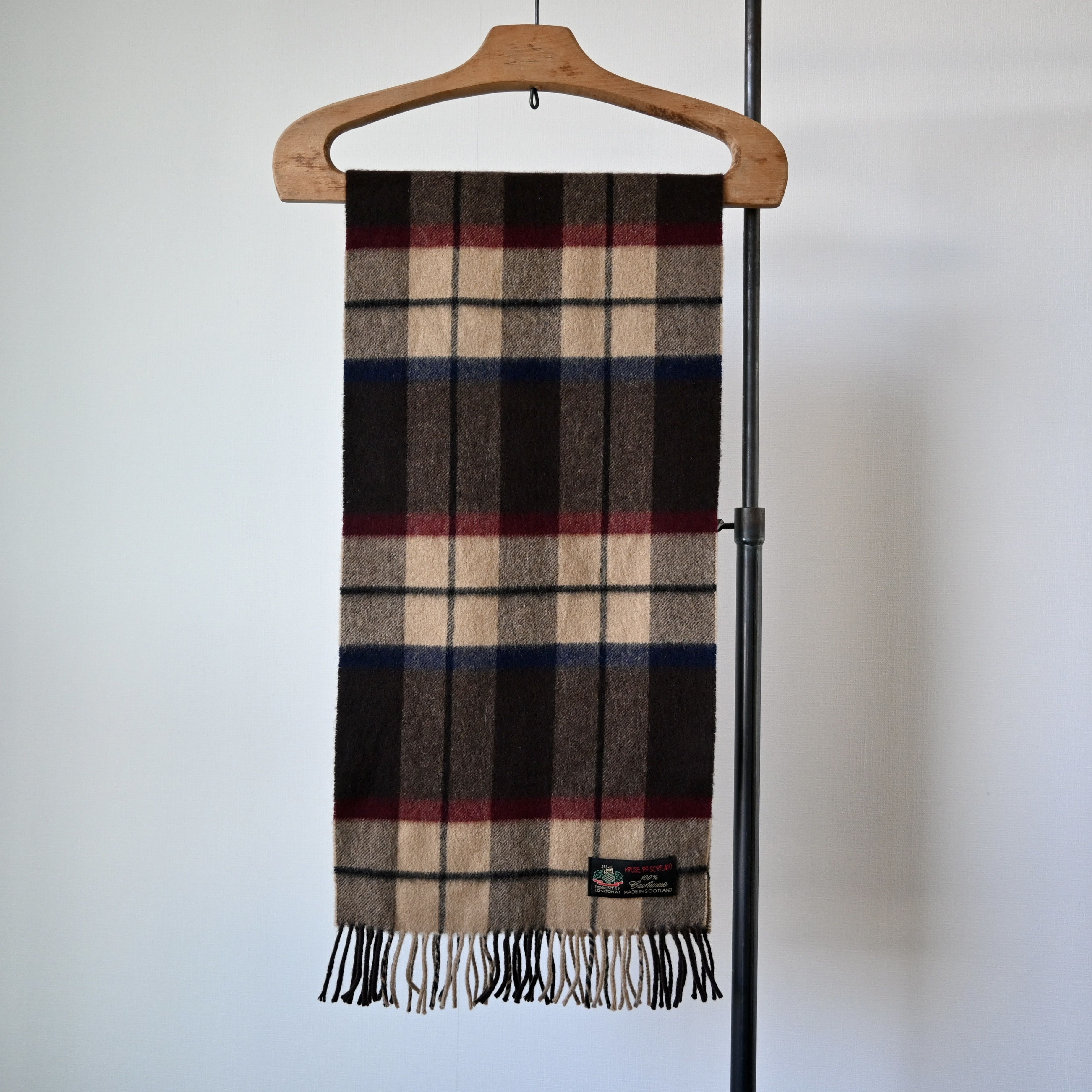 Other HOUSE OF SCOTLAND 100% cashmere scarf, made in Scotland Size ONE SIZE - 2 Thumbnail