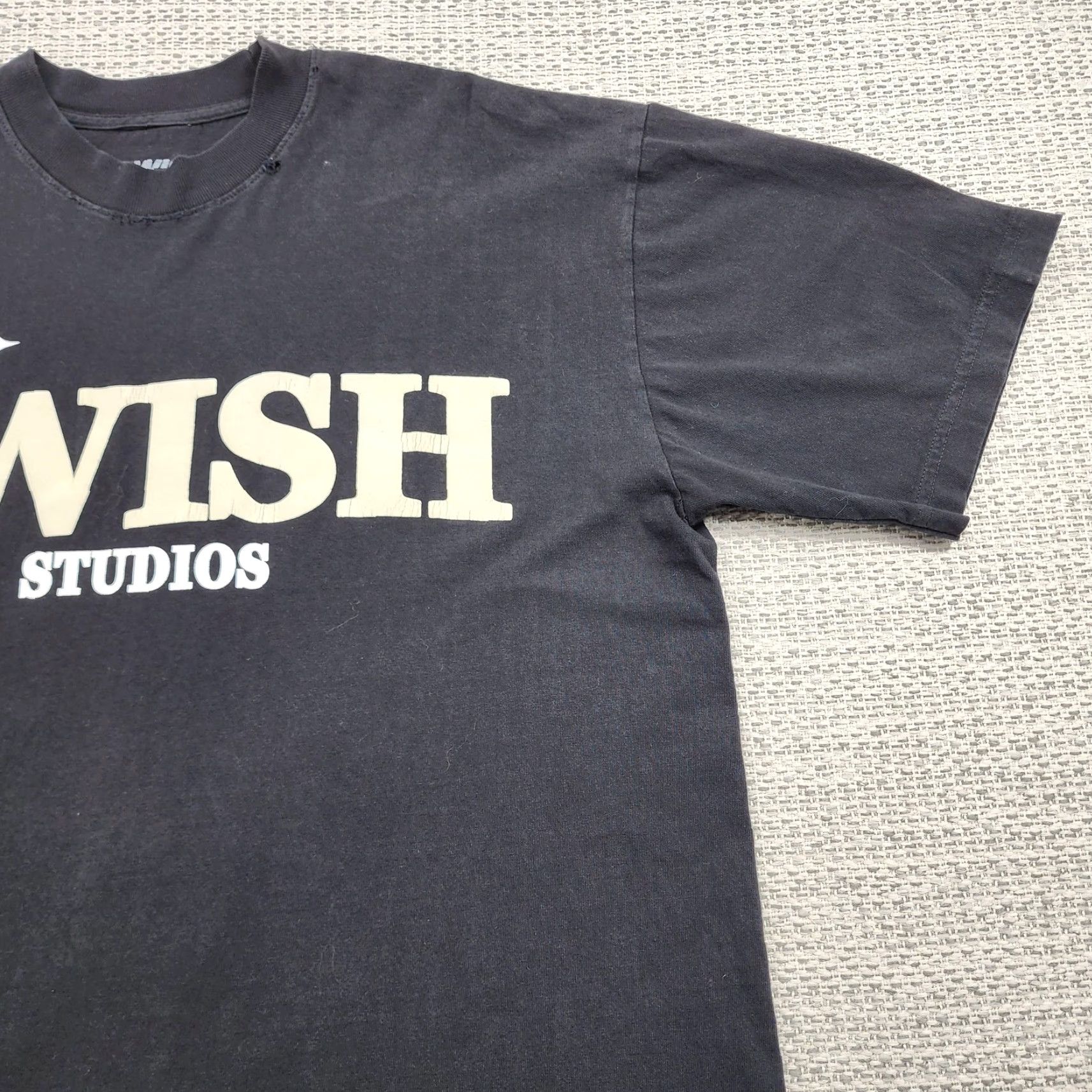 Spell Swish Studios Shirt Mens XL Black Graphic Tee Made in USA Streetwear Spell Out Size US XL / EU 56 / 4 - 4 Thumbnail