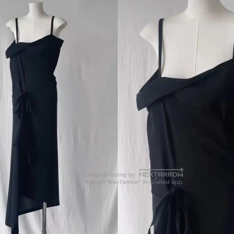 Yohji Yamamoto Black Women's Dress in XS Size .