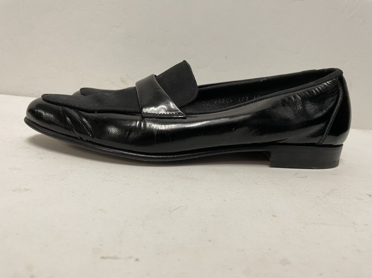 Salvatore Ferragamo Patent and Grosgrain Formal Loafer Size US 10 / EU 43 - 6 Thumbnail