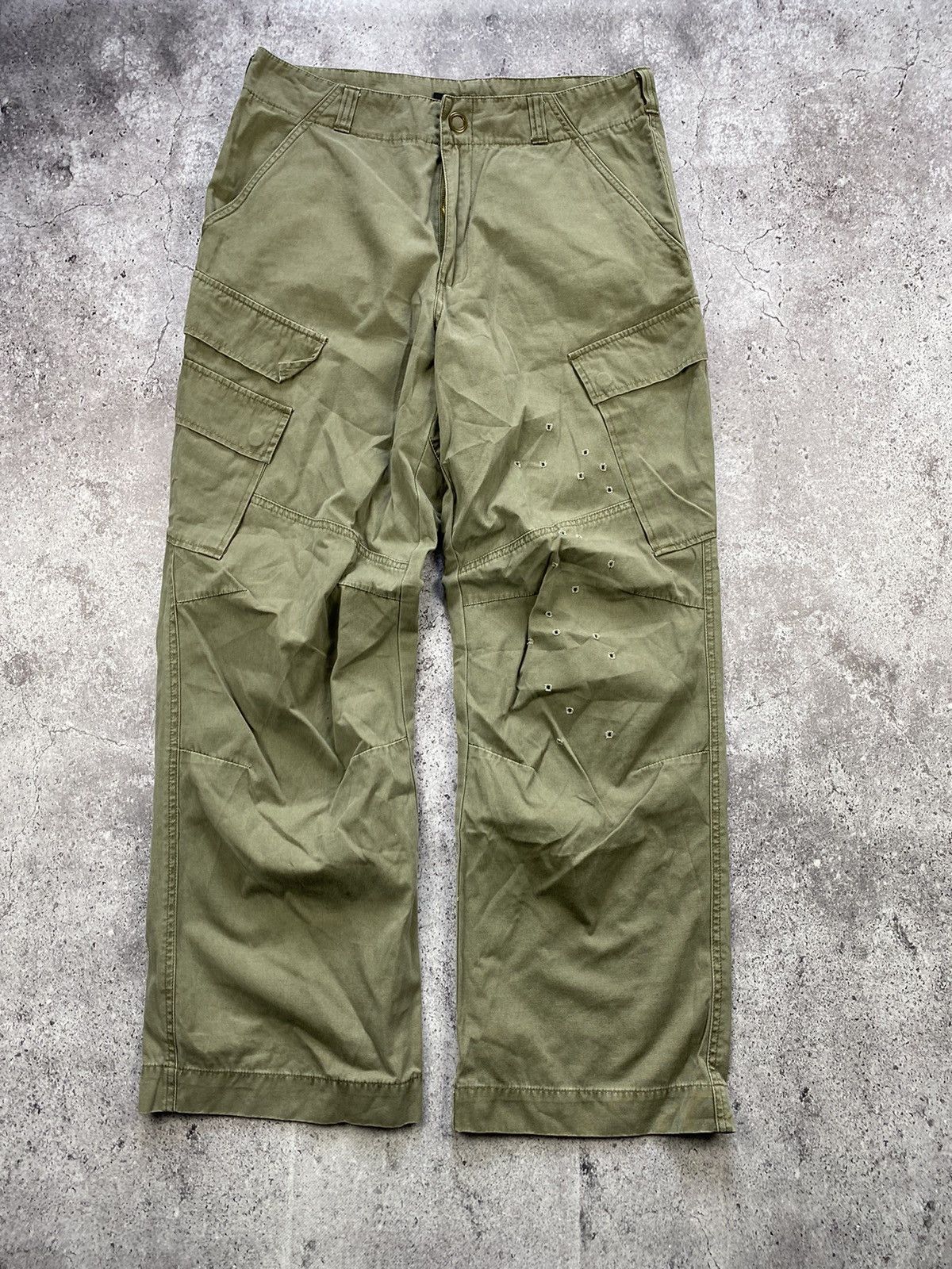 CRAZY Y2K CARGO BAGGY PANTS LGB STYLE MAHARISHI TYPE