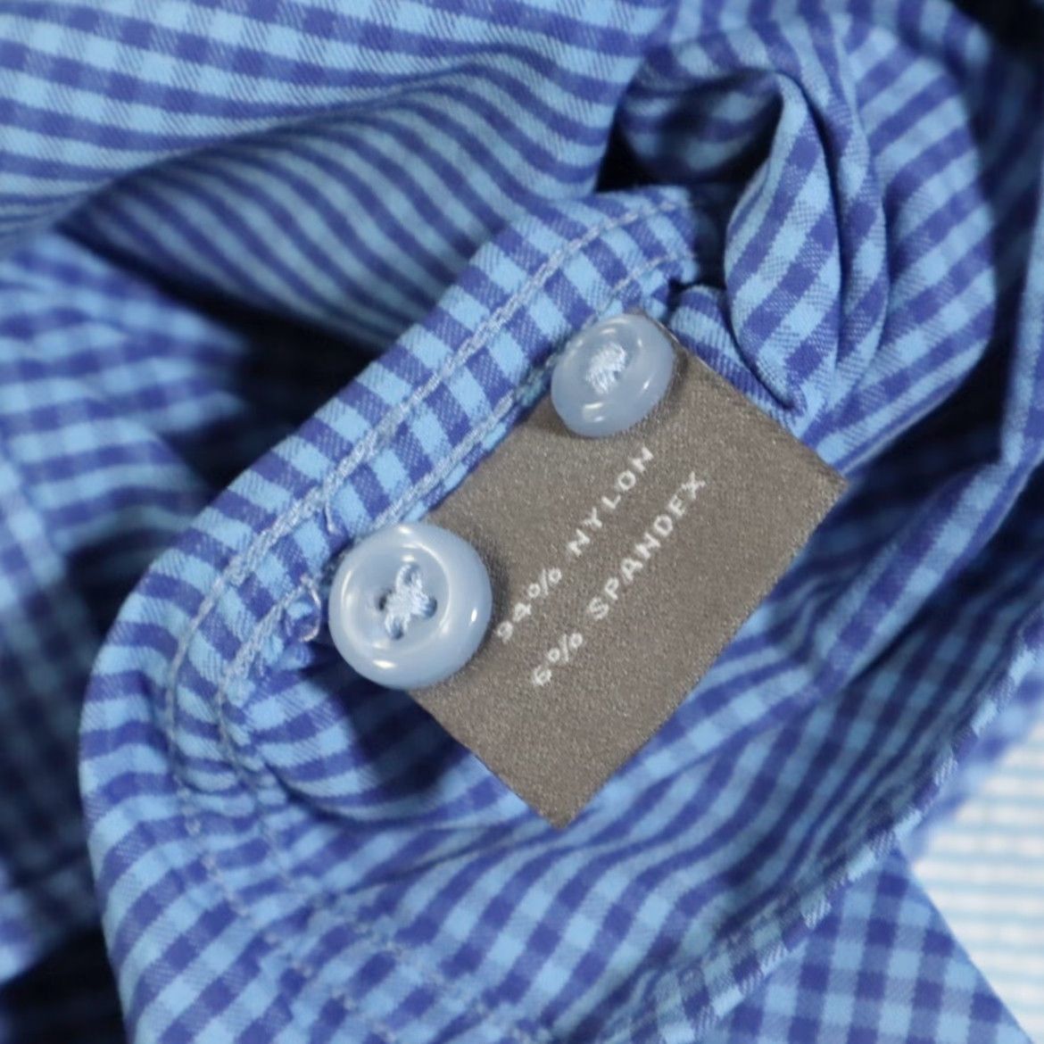 Peter Millar Peter Millar Summer Comfort Valhalla Check Button Up Shirt Blue Men's XL Size US XL / EU 56 / 4 - 6 Thumbnail