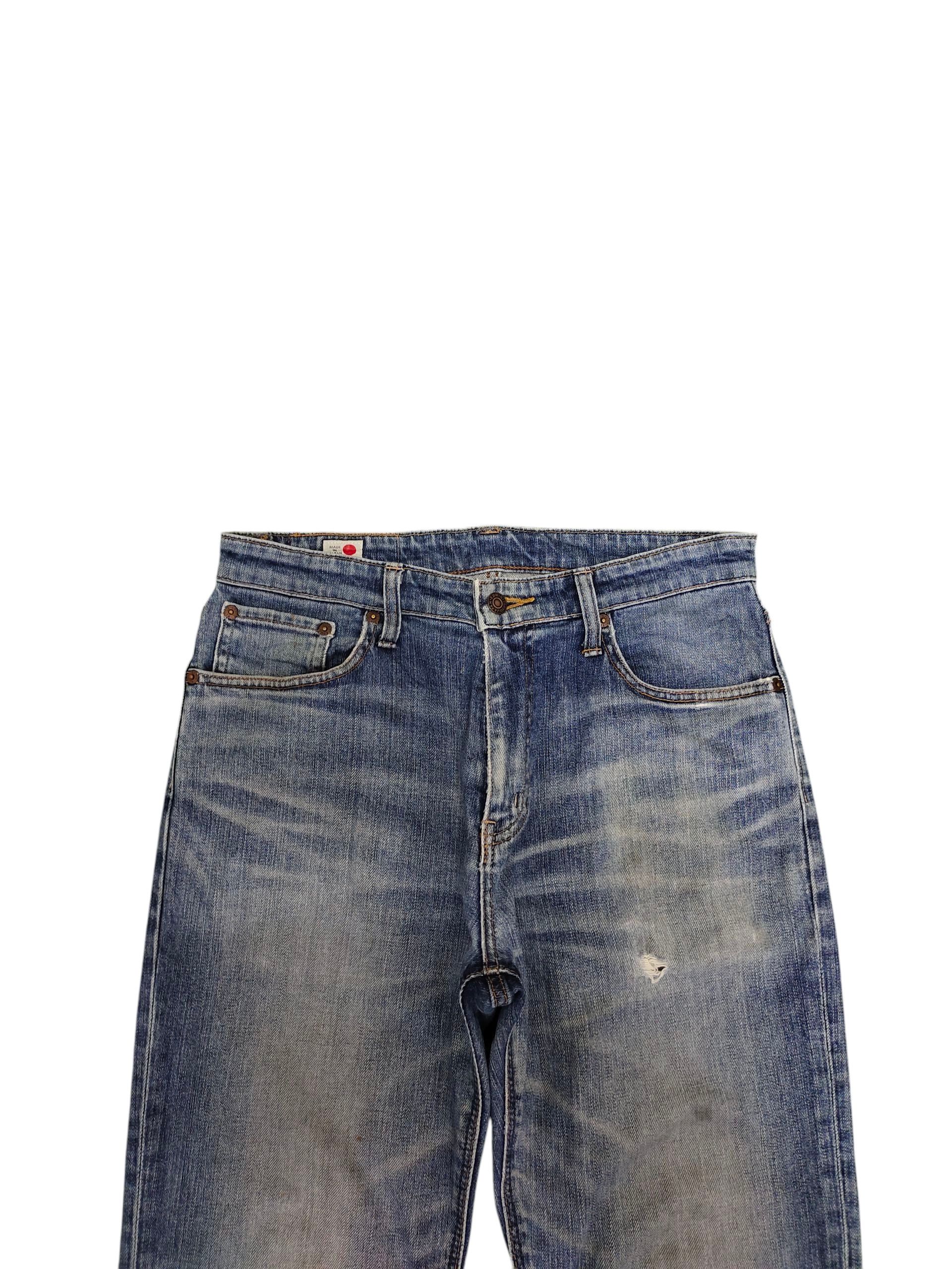 Comme des Garcons × Undercover Vintage Edwin 503 Clawmark Distress Denim Jeans Size US 31 - 2 Thumbnail