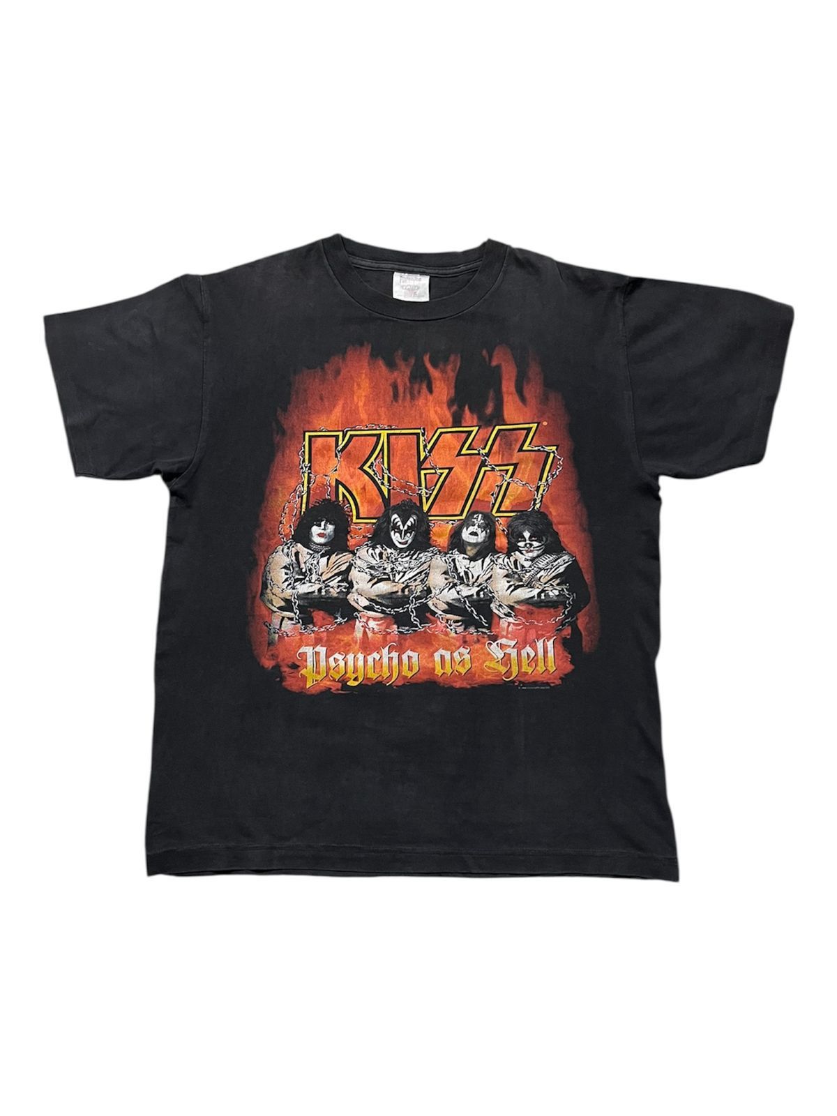 KISS Vintage Kiss Psccho As Hell Size US L / EU 52-54 / 3 - 1 Thumbnail