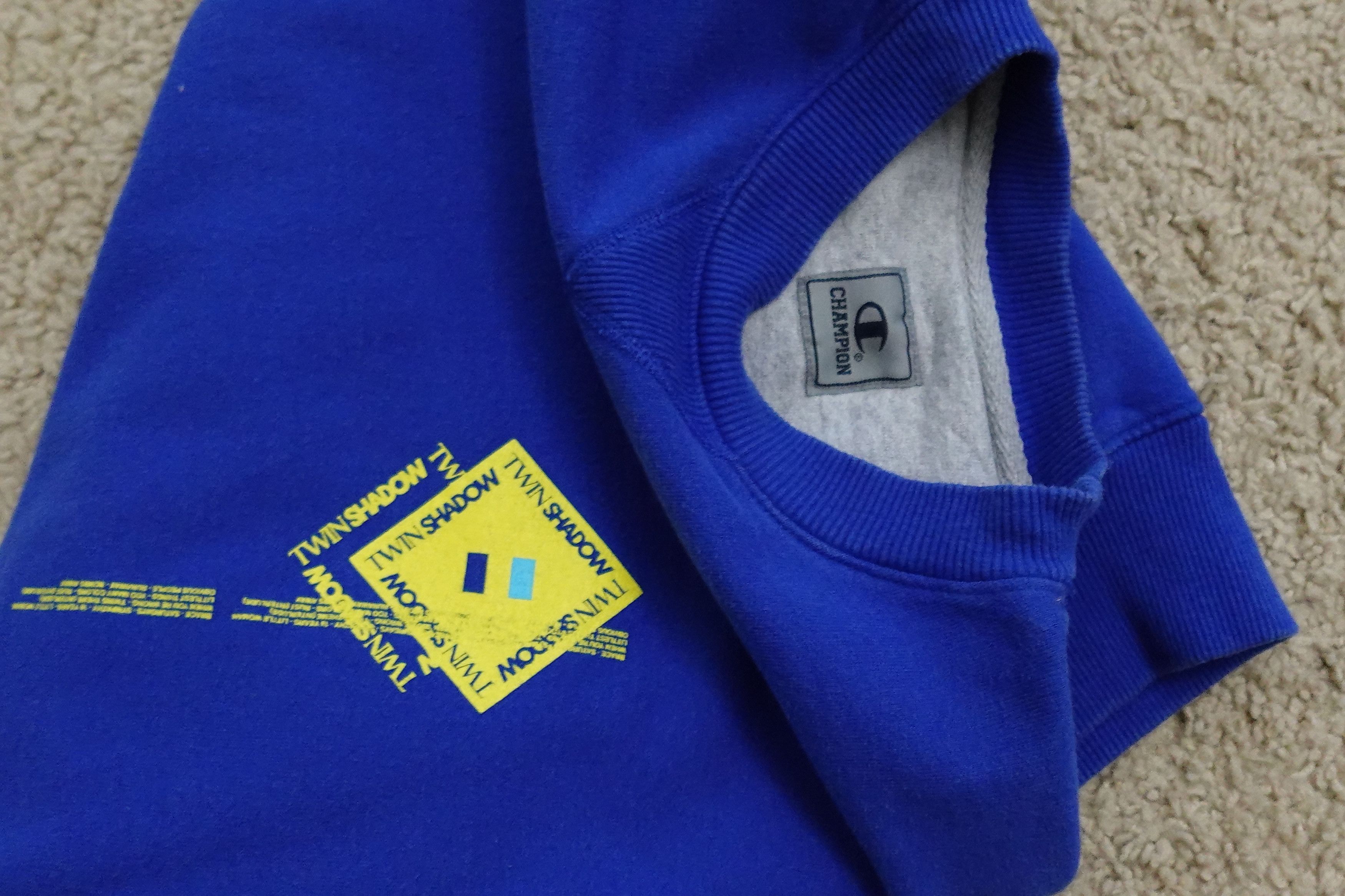 Champion Small - Twin Shadow Men's Champion Blue Sweatshirt Caer Tour Size US S / EU 44-46 / 1 - 11 Thumbnail