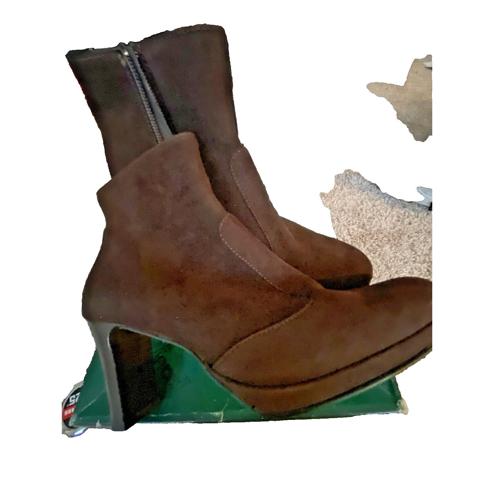 Other Paul Green Rimona Dark Brown Suede Plateform Boots sz 6 Size US 6 / IT 36 - 8 Thumbnail
