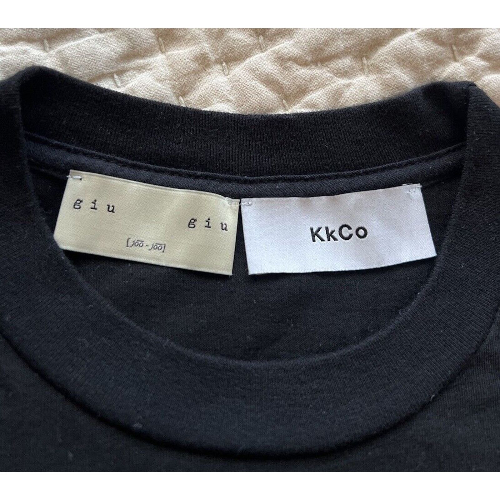 Eckhaus Latta KkCo x Giu Giu T-shirt Size S/M Soire Chinatown LA Recital Size M / US 6-8 / IT 42-44 - 4 Thumbnail