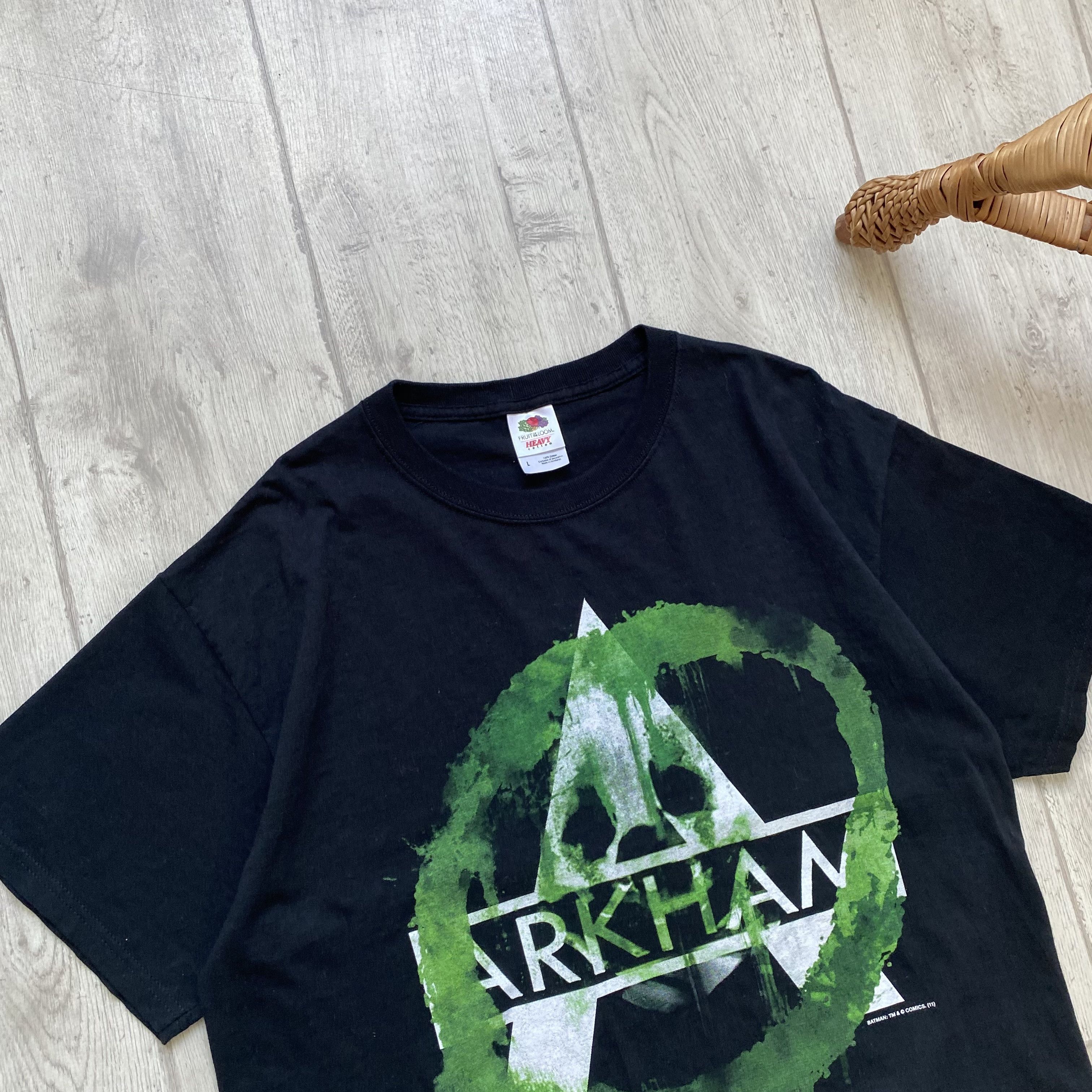 DC Comics 📀 Vintage 00s Batman Arkham Games Comics promo tee Size US M / EU 48-50 / 2 - 2 Thumbnail