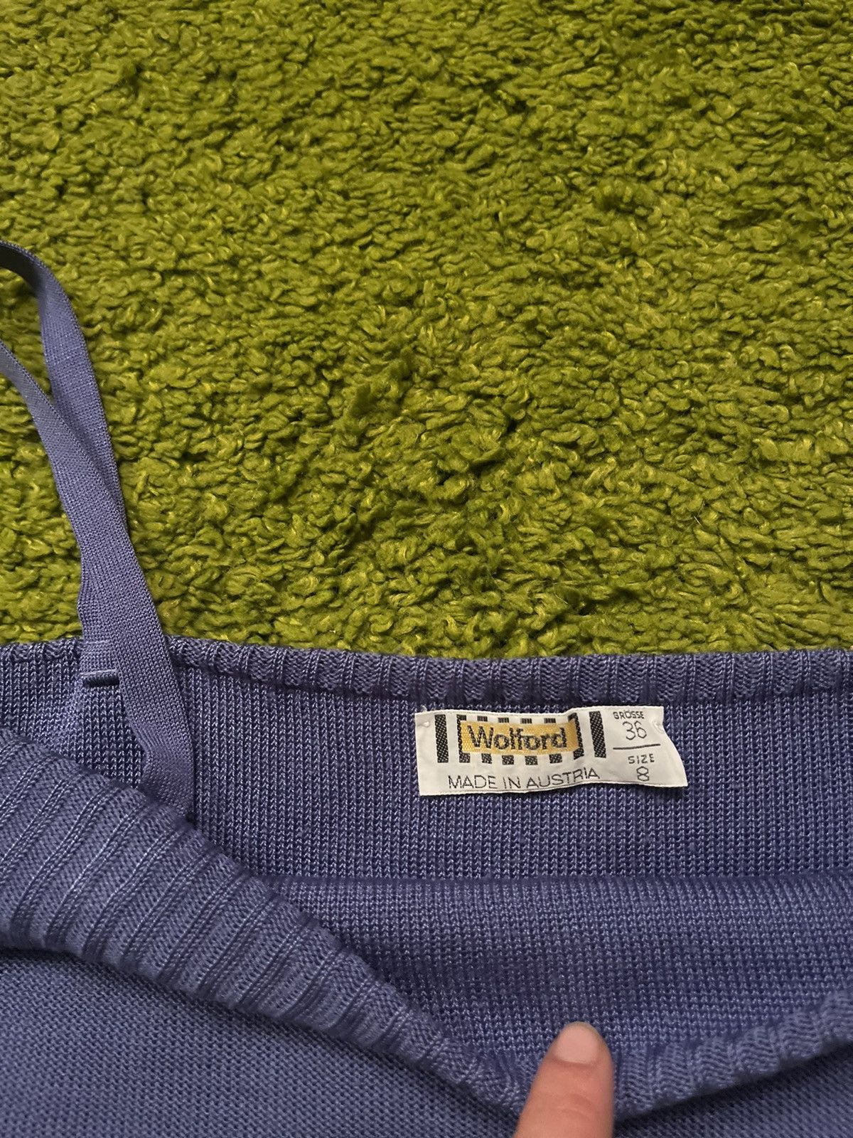 Designer × Vintage × Wolford Wolford 1900s vintage knit tank top Size XS / US 0-2 / IT 36-38 - 3 Thumbnail