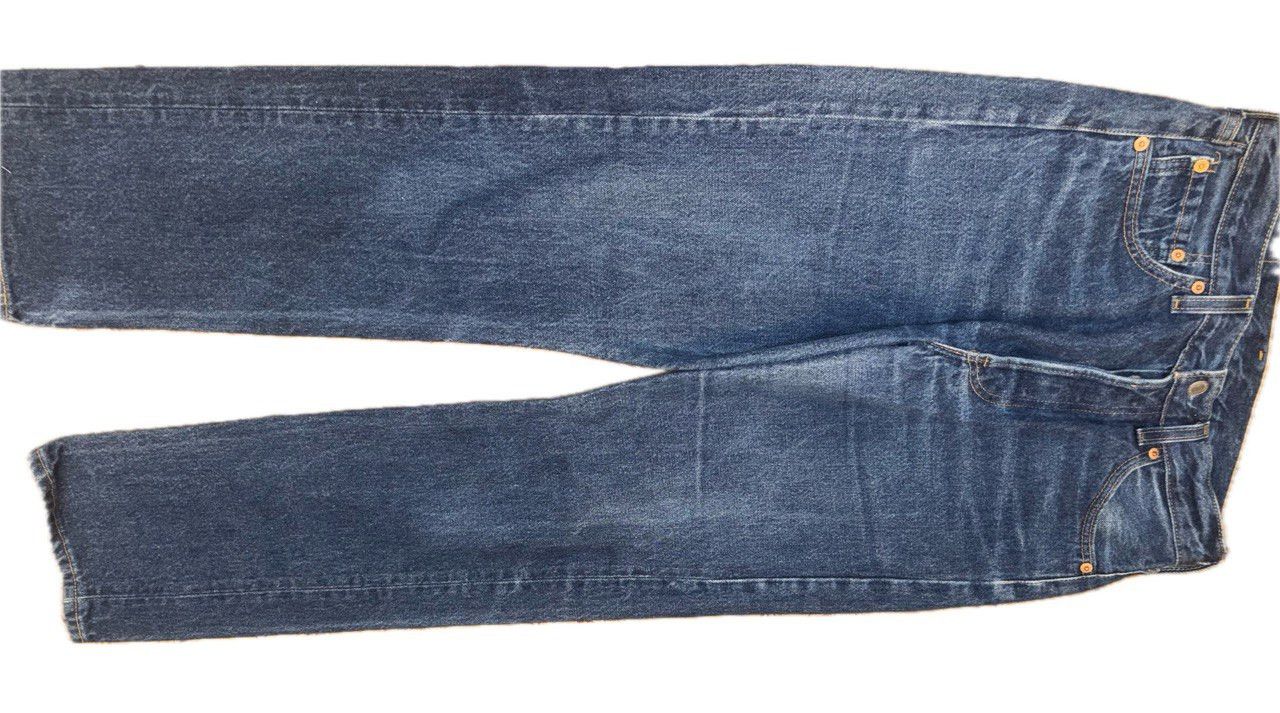 Levi's Vintage Levi's 501 Blue Jeans 80's and 90's Made in USA Size 29" - 4 Thumbnail