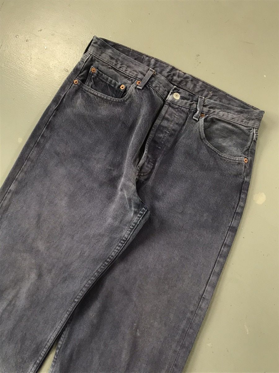 Levi's × Vintage Vintage Levi’s 501 purple paper tag denim Size US 31 - 2 Thumbnail