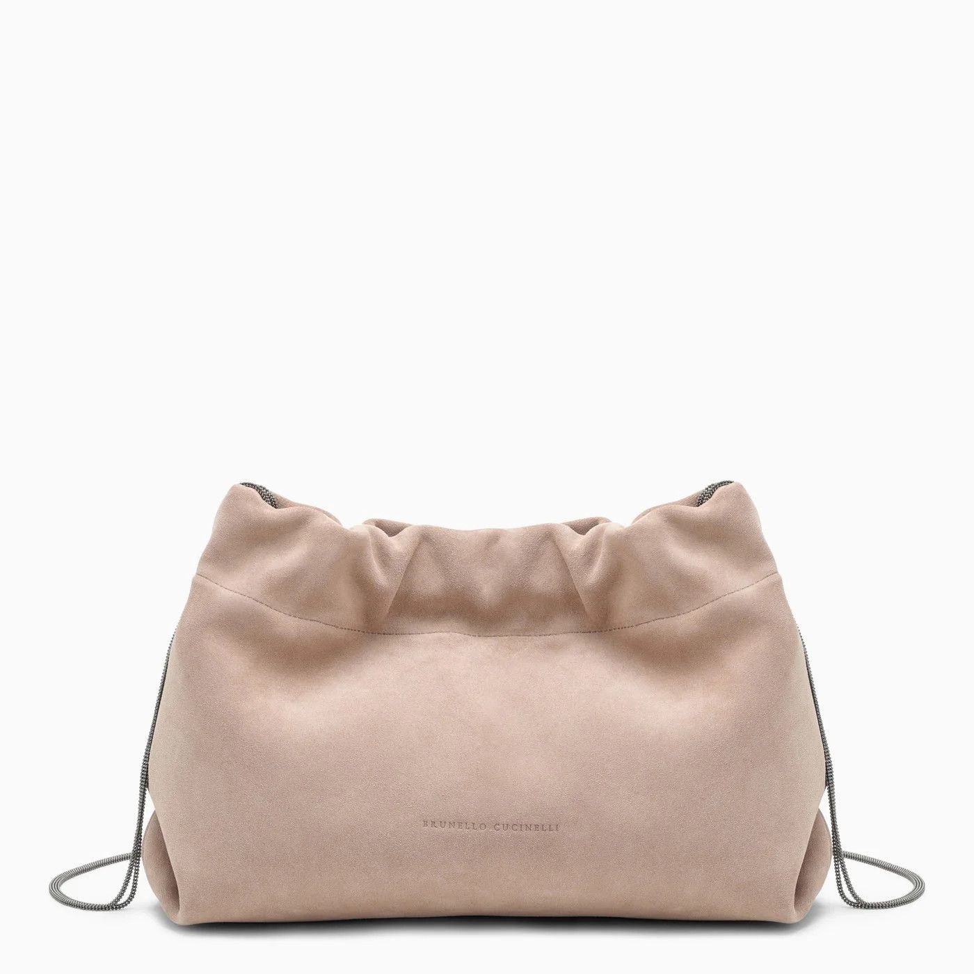 o1y0725 Size : OS / Leather Handbag in Sand
