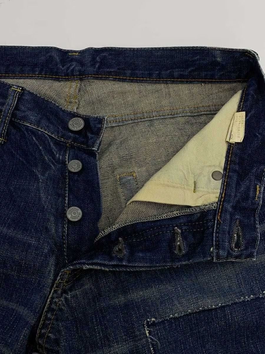 Hysteric Glamour Patchwork Aged Straight Leg Denim Jeans Size US 29 - 3 Thumbnail