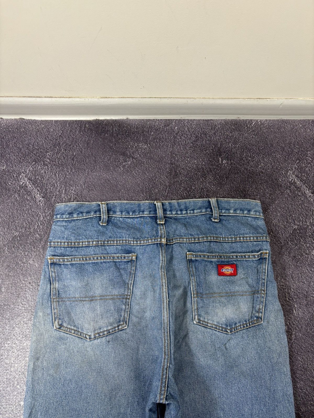 Dickies Vintage Dickies Faded Light Blue Y2K American Denim Jeans Size US 34 / EU 50 - 8 Thumbnail