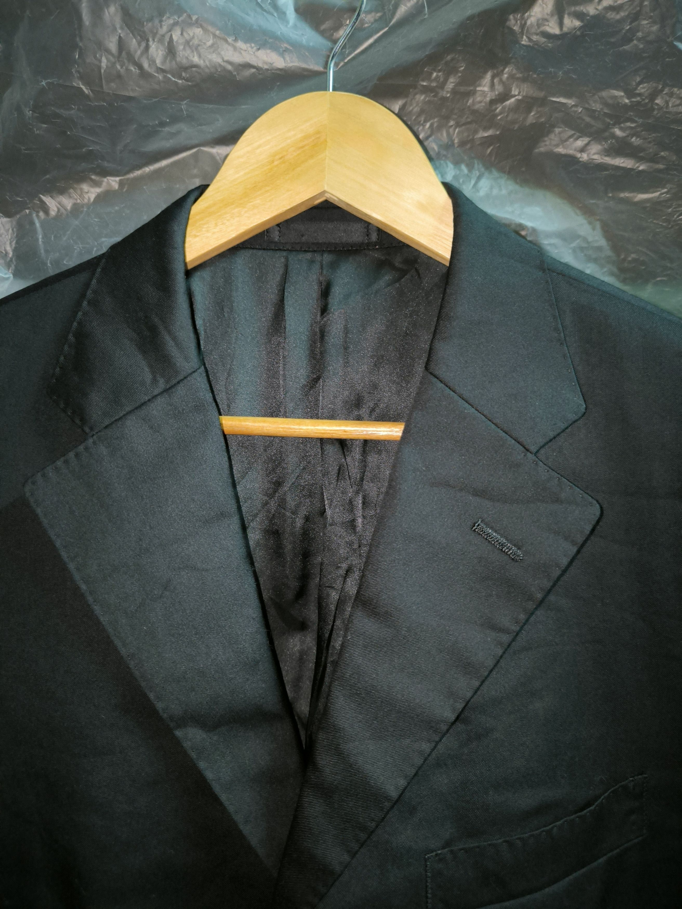 Burberry Black Label Black Blazer Nova Check Inside Pocket Size 50R - 13 Thumbnail
