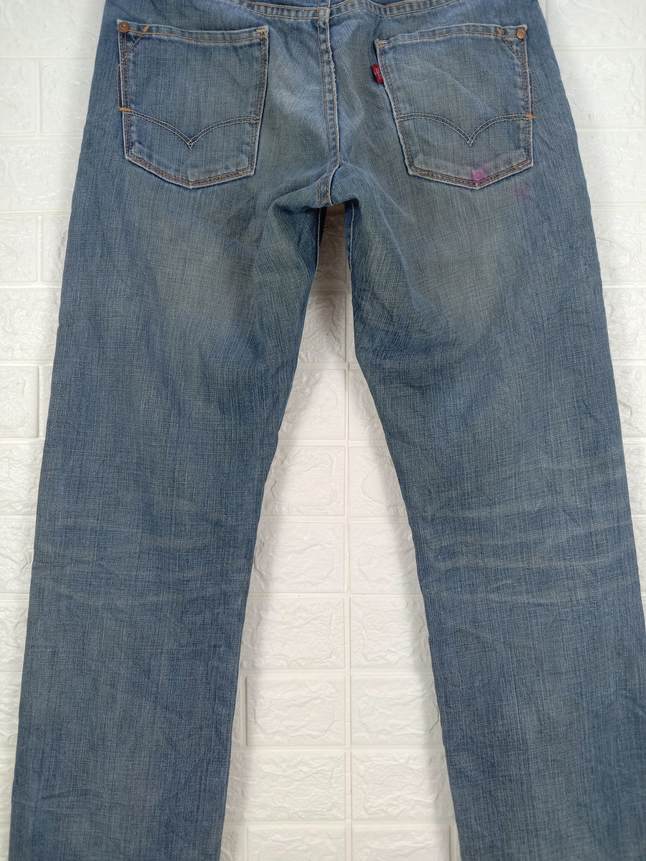 Levi's Vintage Levi's Red Jeans Earth Tone Slim Straight Denim Size US 31 - 7 Thumbnail