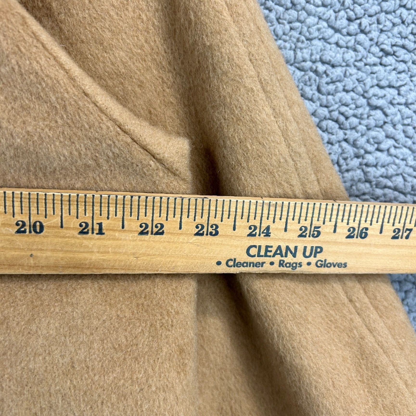 Ralph Lauren Lauren Ralph Lauren Overcoat Coat Long Camel 100% Camel Hair Beige Size 10 Womens Vintage? Size L / US 10 / IT 46 - 6 Thumbnail