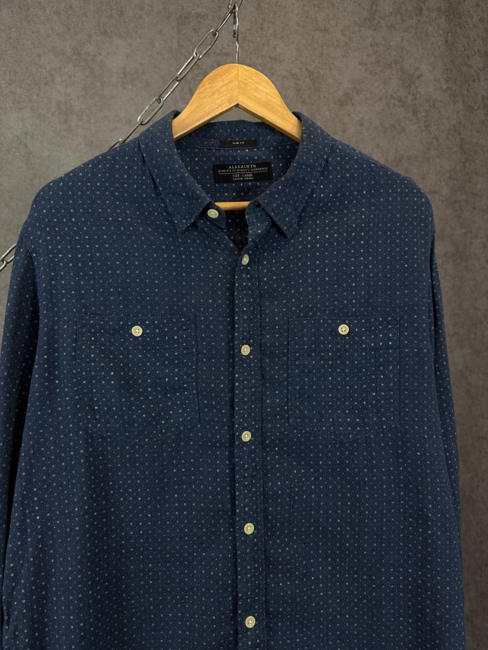 Allsaints Allsaints designer double pocket shirt Size US L / EU 52-54 / 3 - 3 Thumbnail