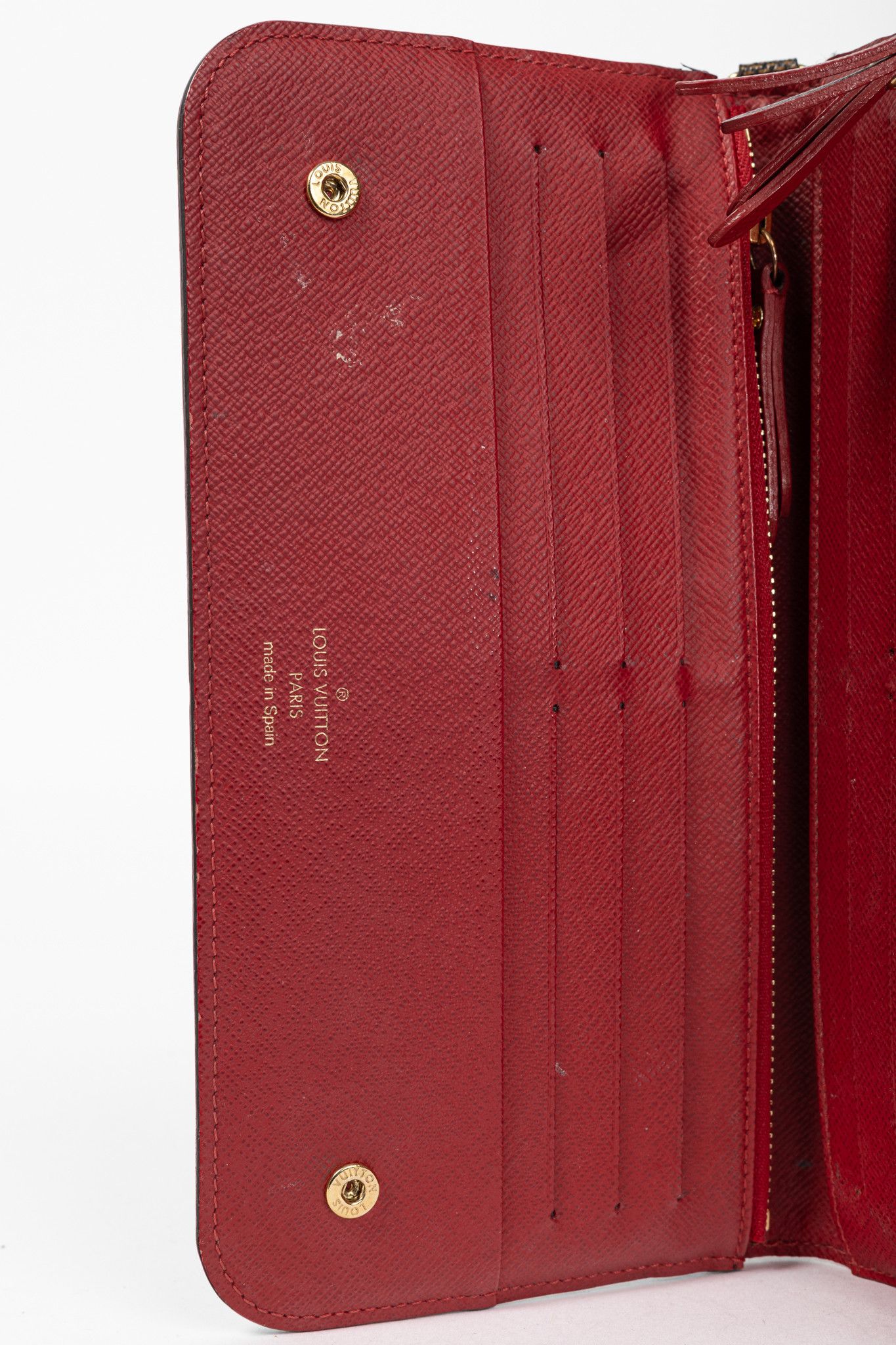 Louis Vuitton Louis Vuitton Insolite Monogram Canvas & Rouge Wallet Size ONE SIZE - 10 Thumbnail
