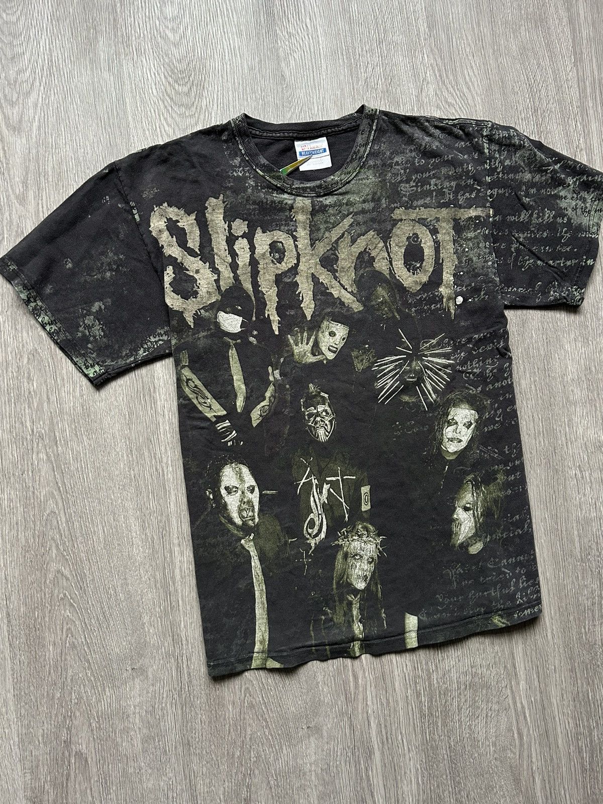 Slipknot × Vintage T-Shirt Slipknot 🔘 Vintage 🔘 Merch 🔘 1980-90s 🔘 Size US M / EU 48-50 / 2 - 2 Thumbnail