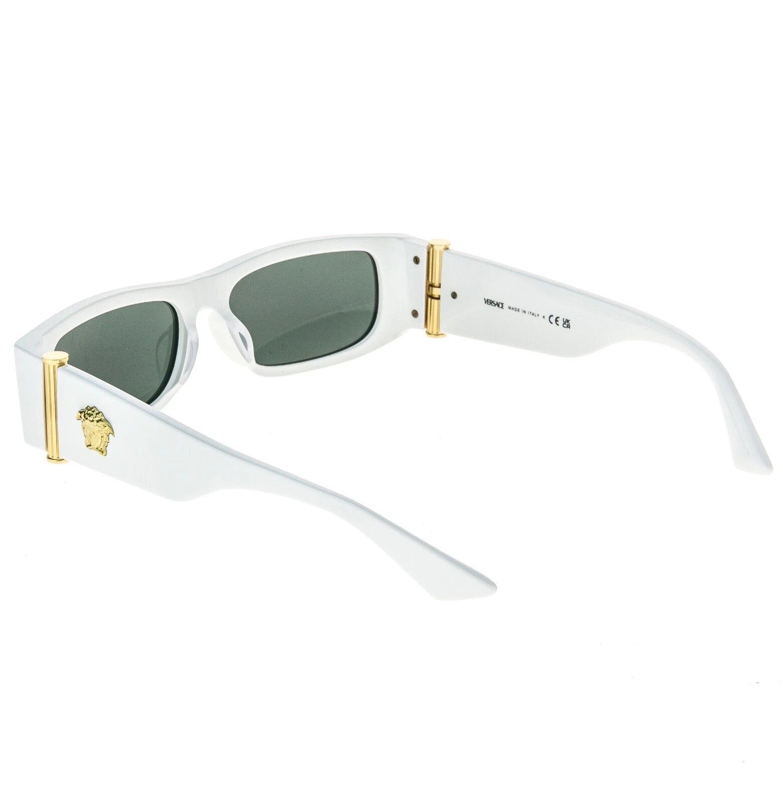 Versace VERSACE VE4476U MEDUSA Stud Gold White 4476 Bold Unisex Size ONE SIZE - 5 Thumbnail