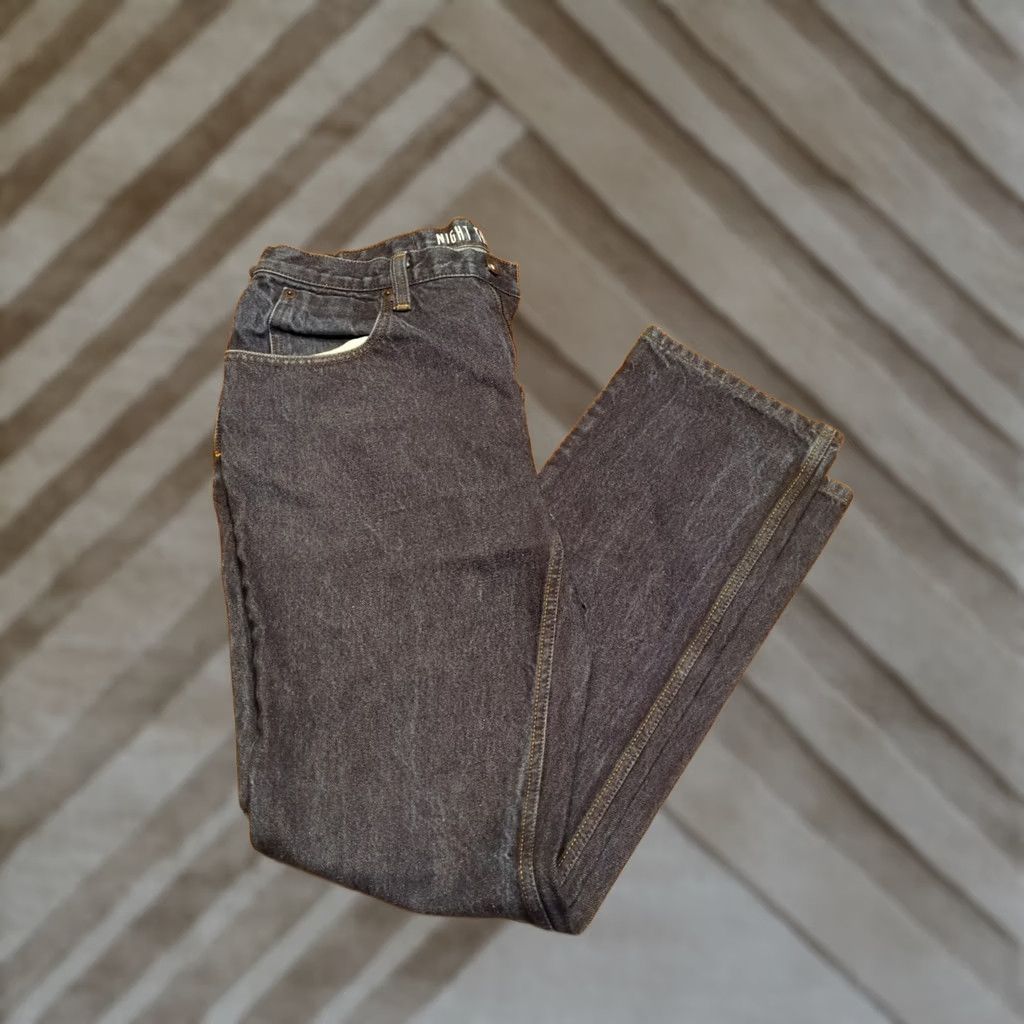 Vintage Free World Jeans Straight Men 36 X 32 Blue Regular Stretch 2014 Tapered? Size US 36 / EU 52 - 1 Thumbnail