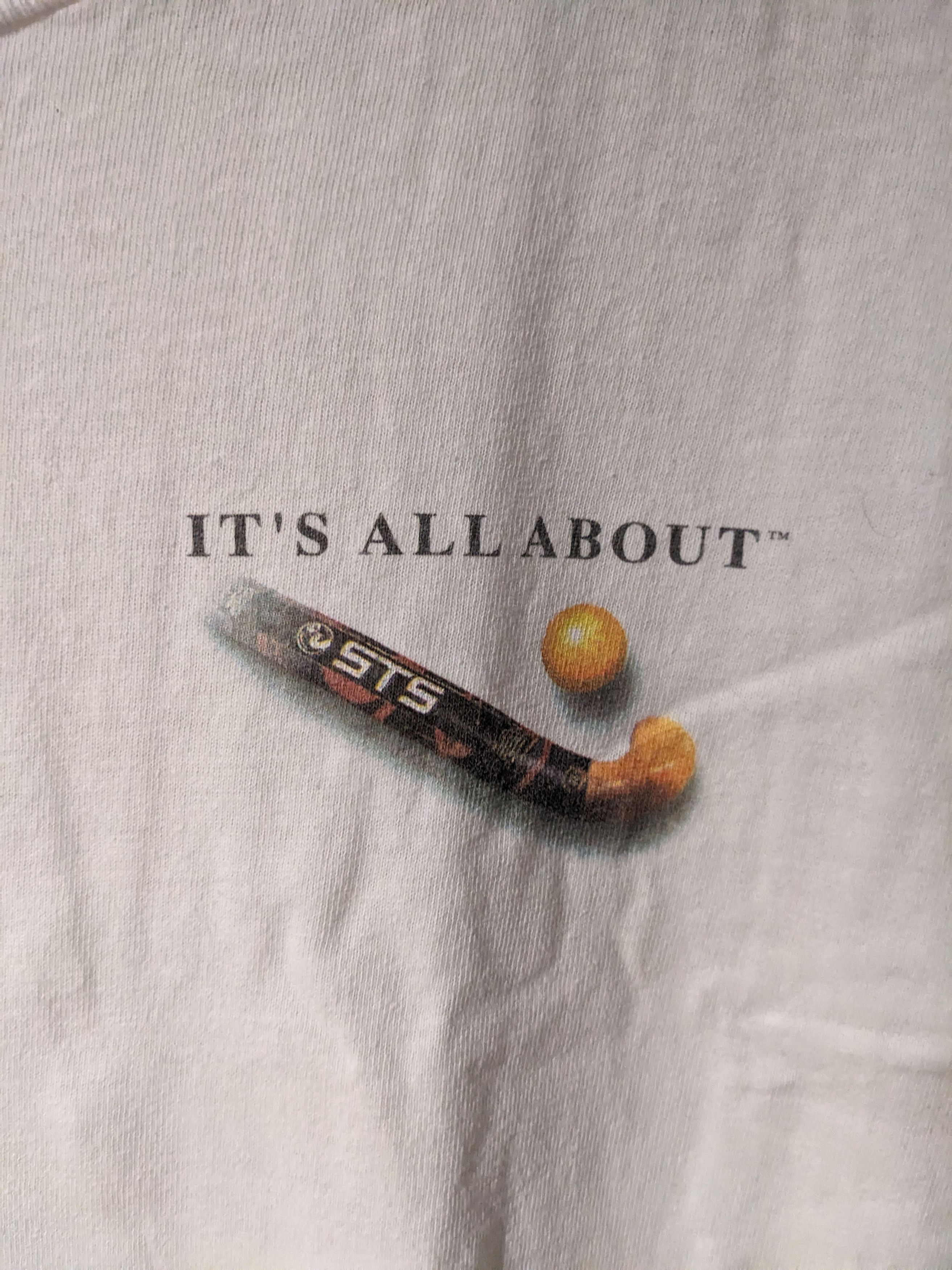 Salem Sportswear Vintage Y2K It's All About Field Hockey Sports T-Shirt Size US M / EU 48-50 / 2 - 4 Thumbnail