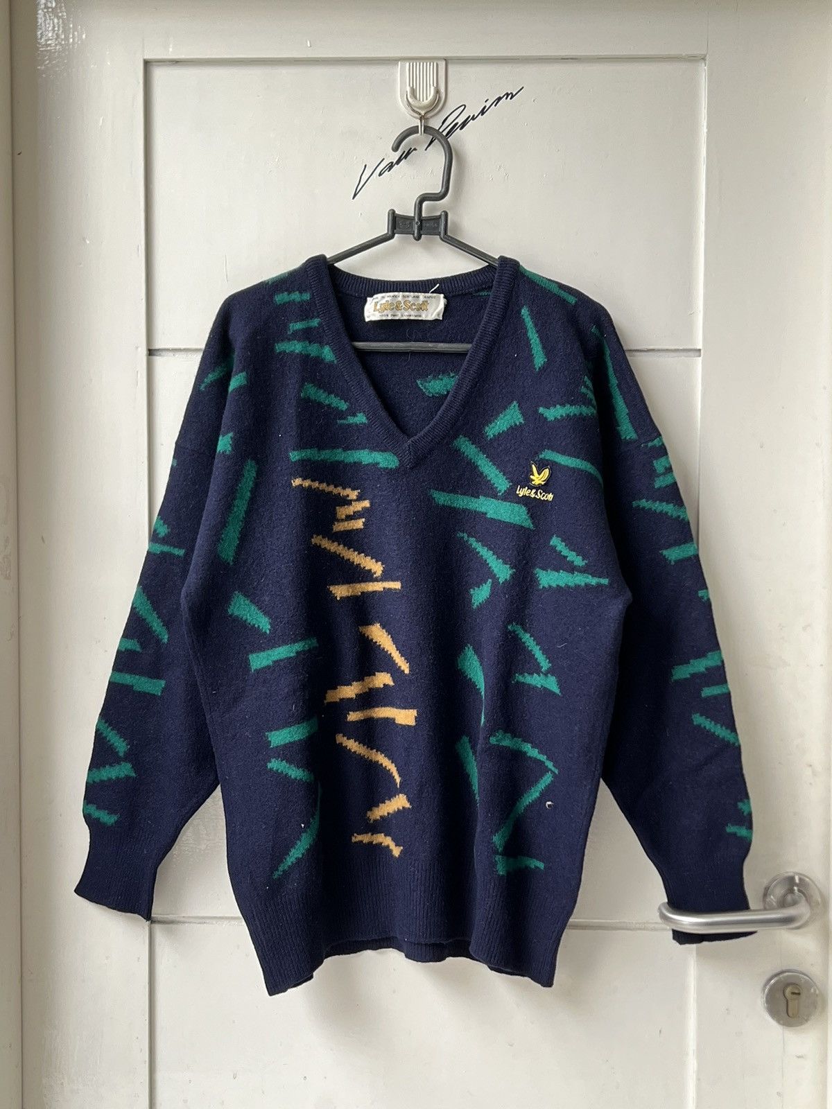 Lyle & Scott LYLE & SCOTT Motive Sweater Size US S / EU 44-46 / 1 - 1 Thumbnail
