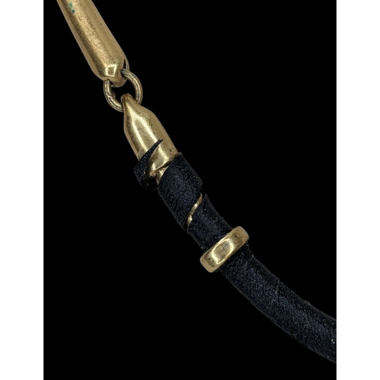 Other Stella & Dot Marcell Choker Collar Black And Gold Tone Neckl Size ONE SIZE - 4 Thumbnail