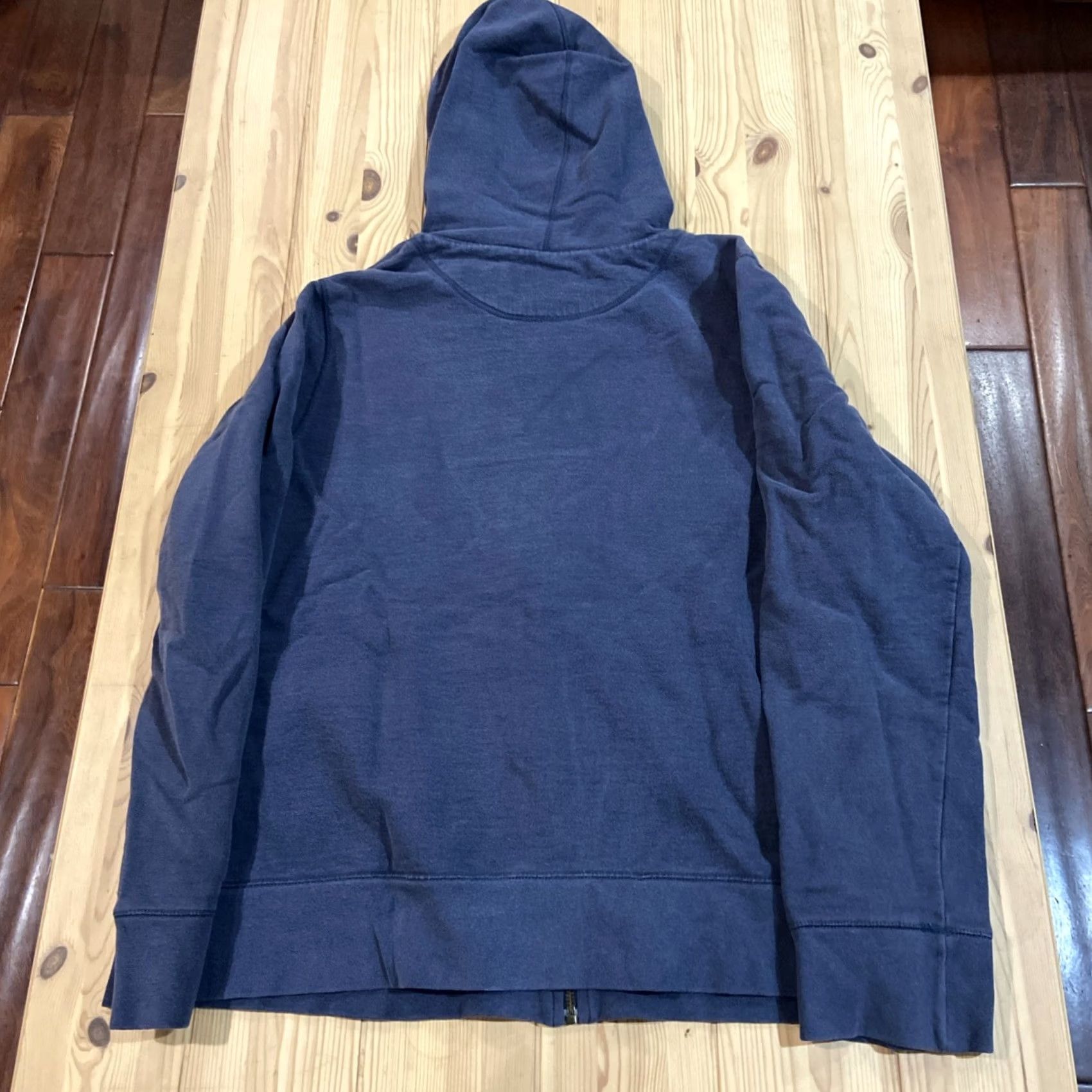 Vintage FCUK Jeans Hoodie Women’s M Full Zip Hooded Zipper Sweatshirt Blue Modern Activewear Jeans FCUK Womens M Size M / US 6-8 / IT 42-44 - 6 Thumbnail