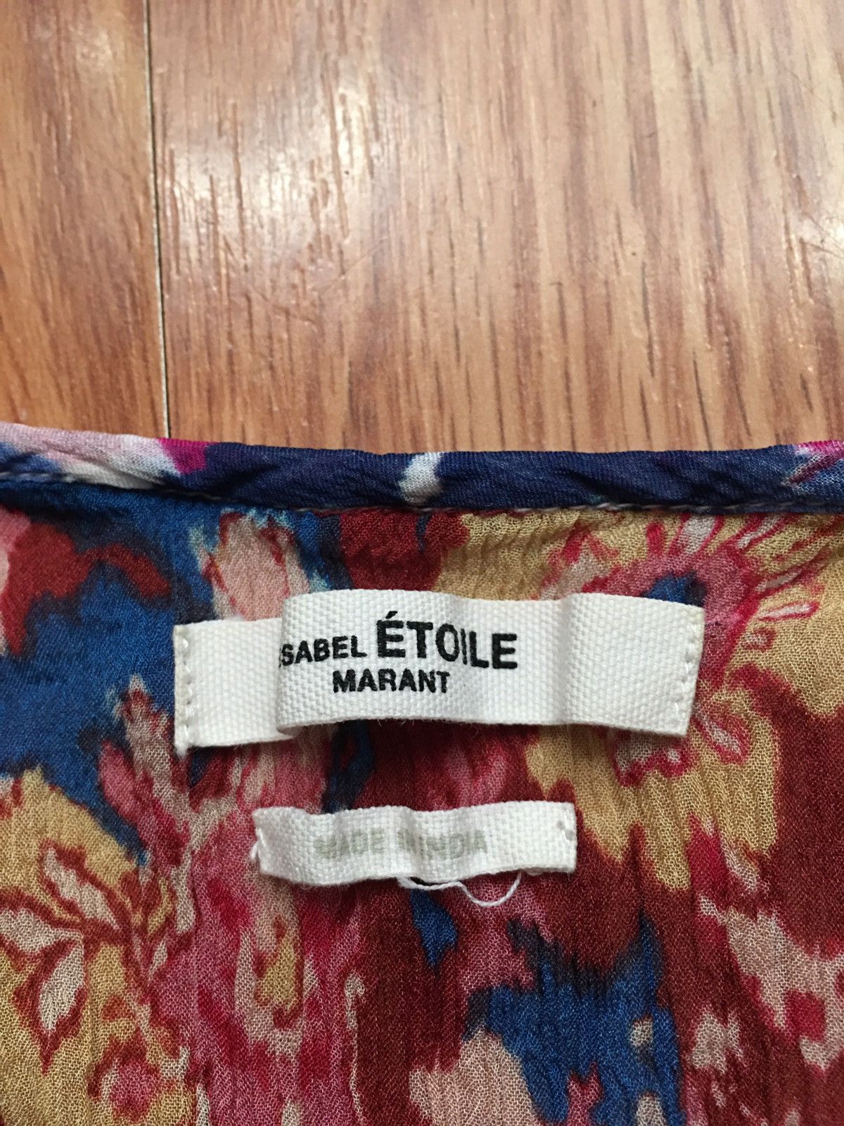 Isabel Marant × Isabel Marant Etoile Isabel Marant Etoile Randia Floral Chiffon Midi Dress EU36 Size XS / US 0-2 / IT 36-38 - 10 Thumbnail