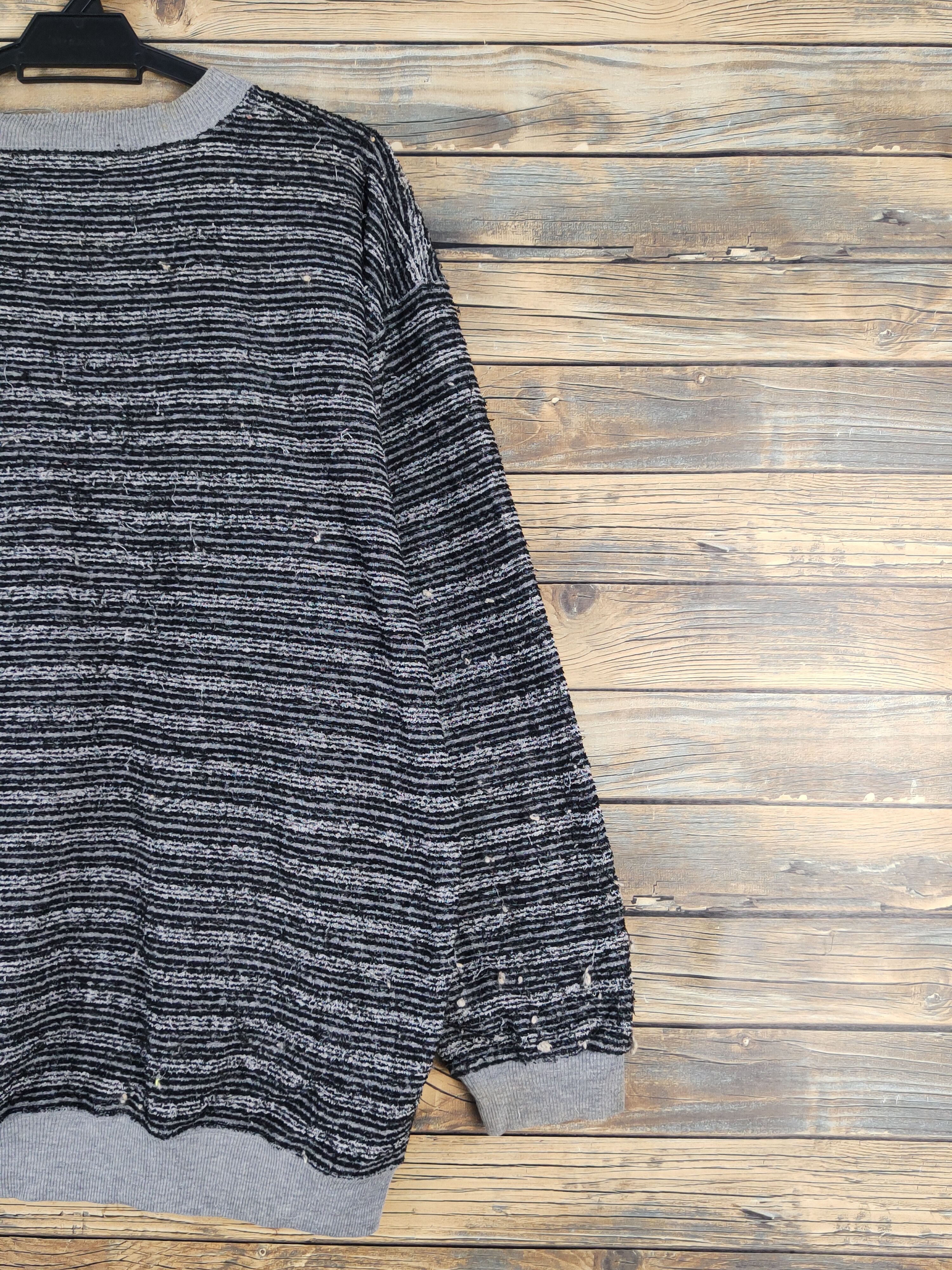 Homespun Knitwear Cambridge Polo Club stripe Knitwear Sweatshirt vtg #W1555 Size US XL / EU 56 / 4 - 10 Thumbnail