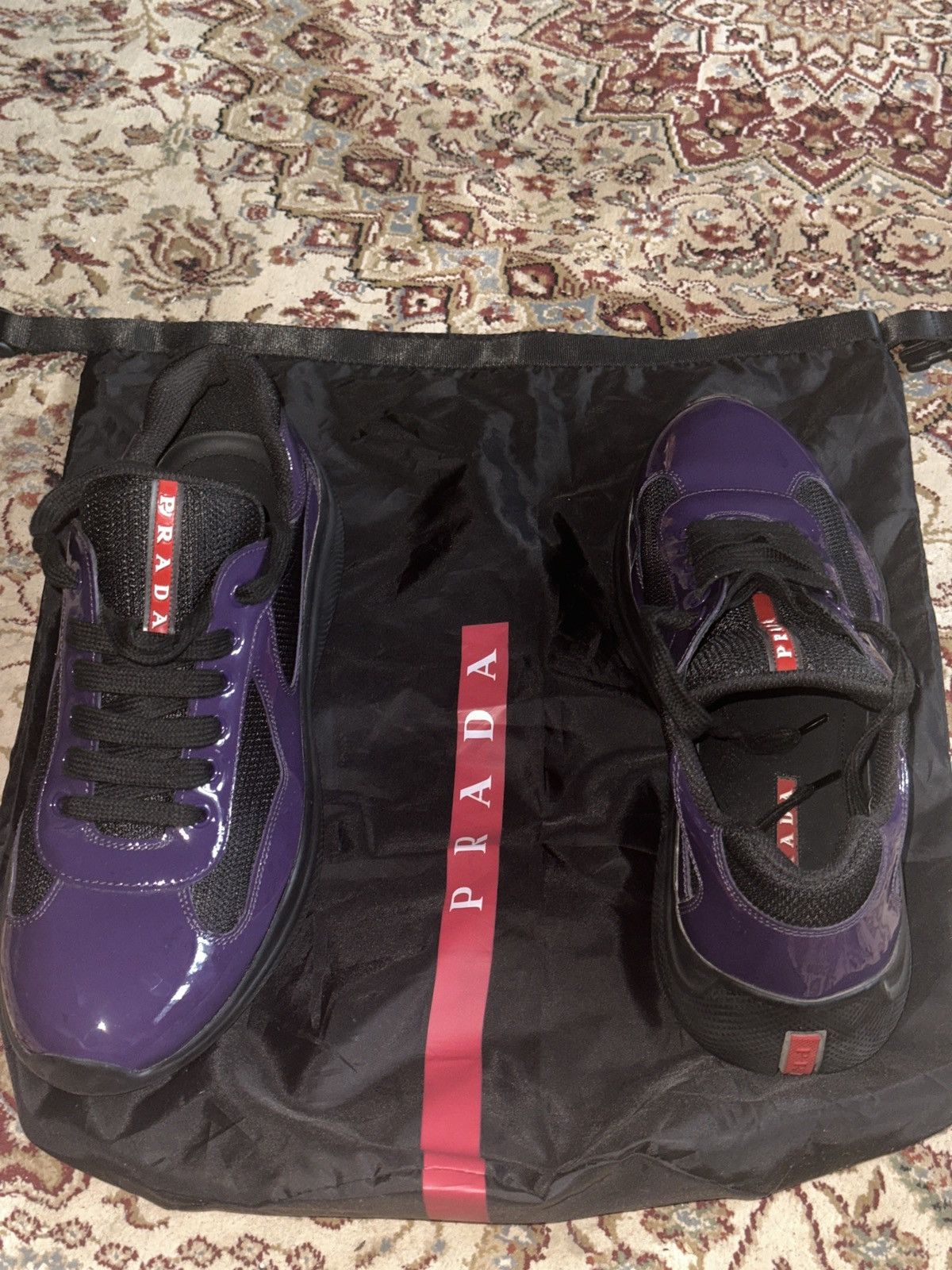 Prada Prada Cup “ Violet black “ Size US 8.5 / EU 41-42 - 3 Thumbnail