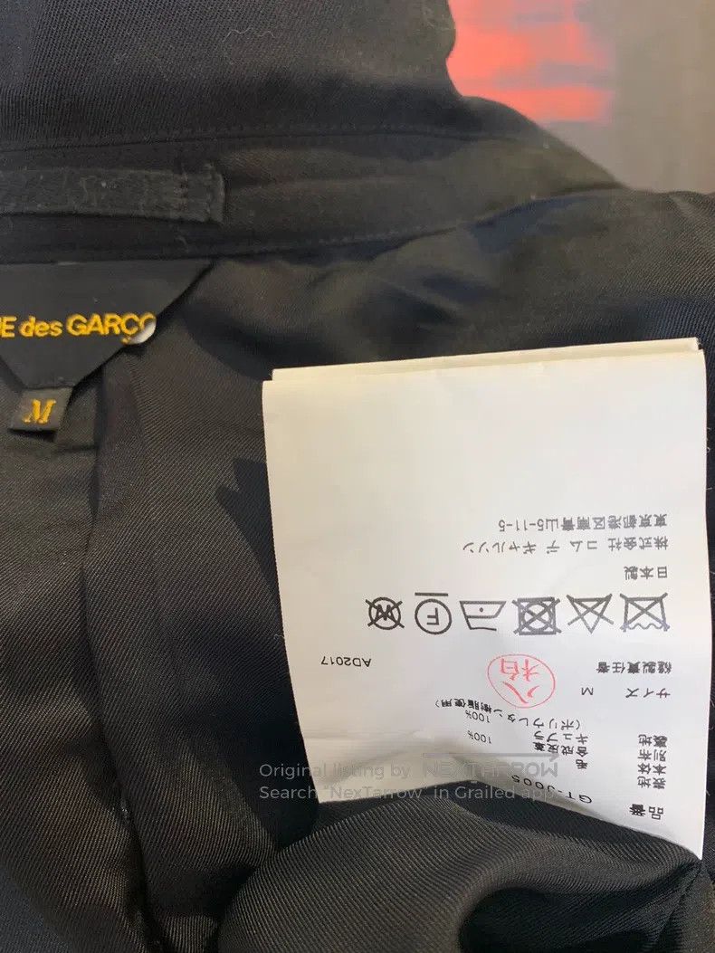 Comme des Garcons Comme Des Garcons Black Deconstructed Pocket Long Coat Size M / US 6-8 / IT 42-44 - 8 Thumbnail