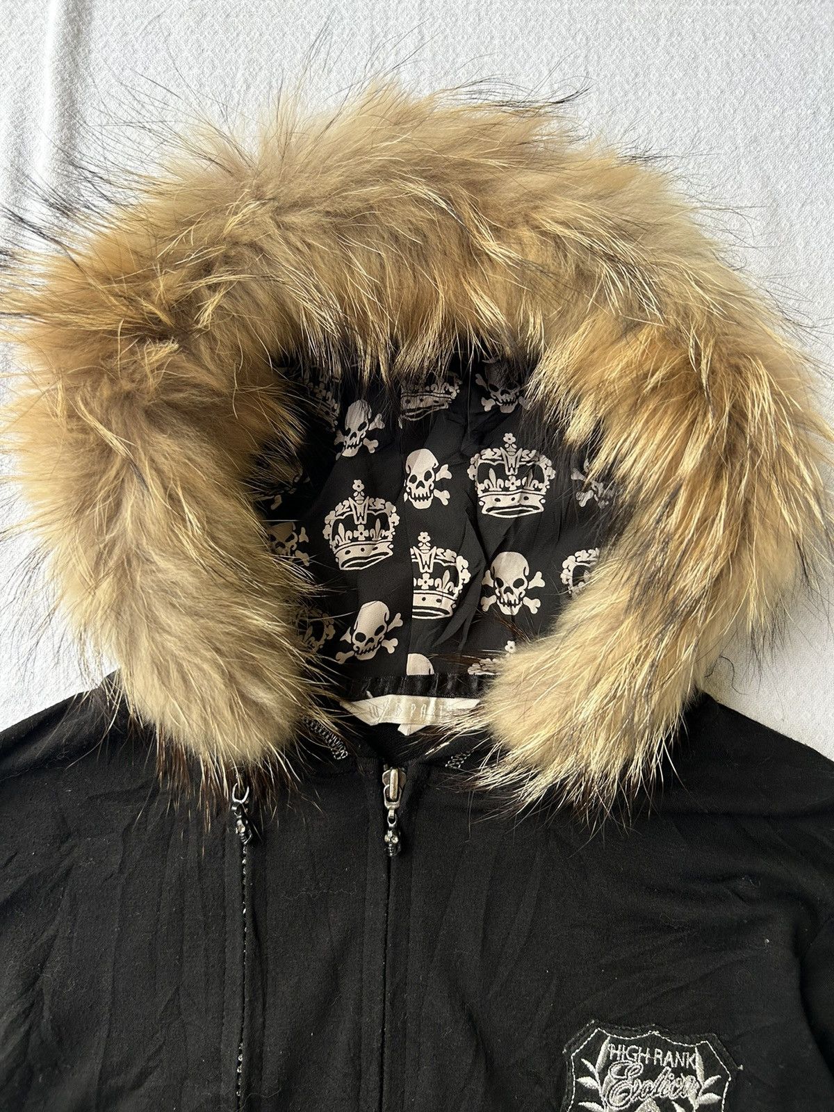 Hysteric Glamour Fur hoodie wildparty double zip skull style Ifsixwasnine lgb Size US M / EU 48-50 / 2 - 9 Thumbnail