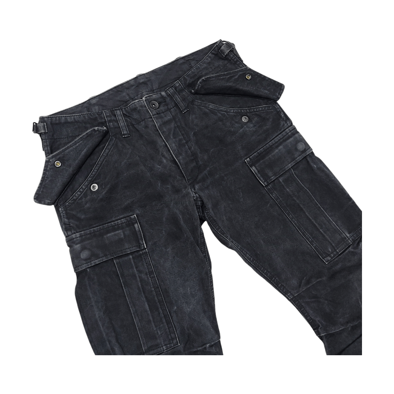 Attachment ATTACHMENT Flared Curved Tactical Cargo Pants Size US 29 - 5 Thumbnail