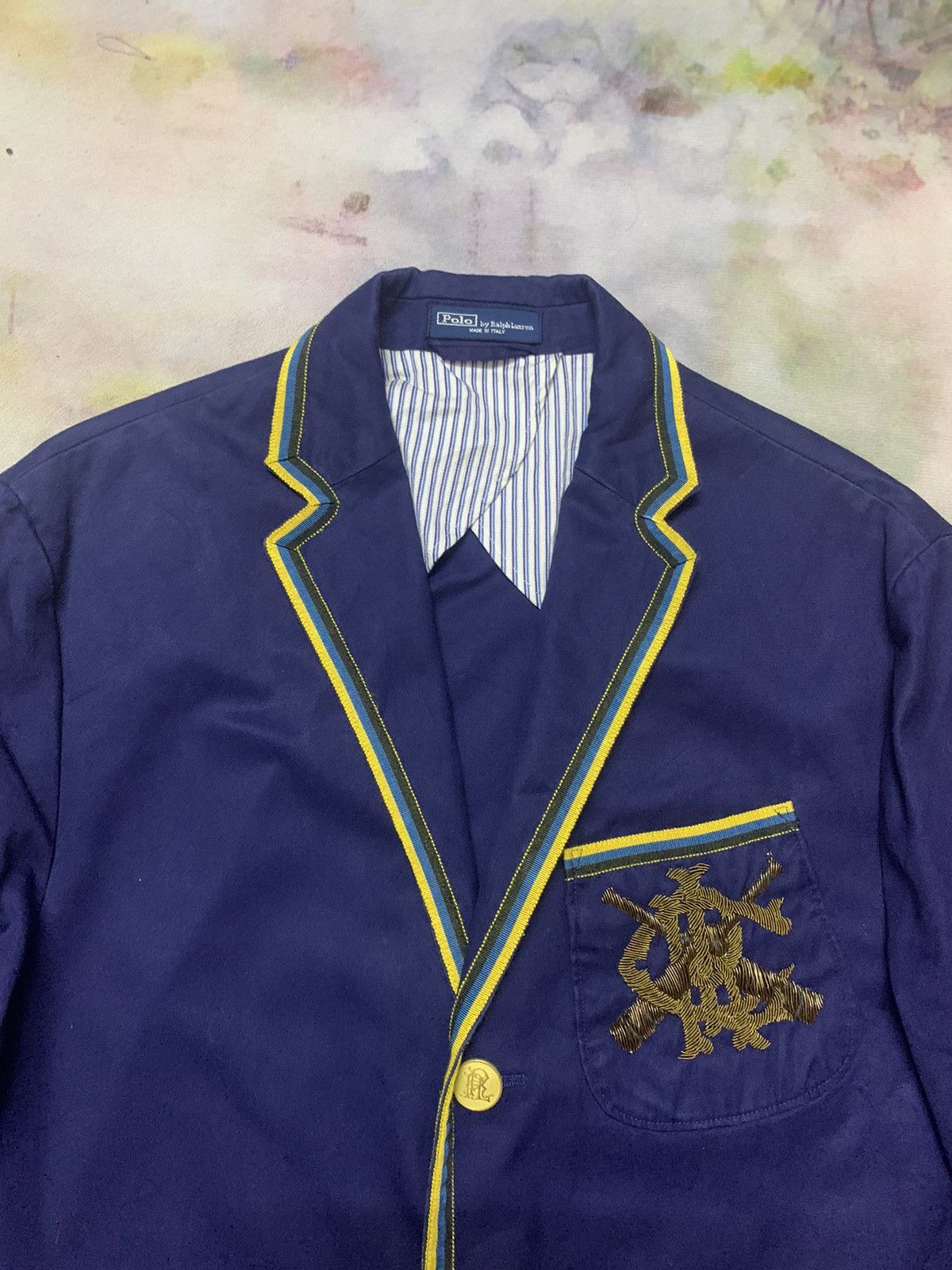 Ralph Lauren Vintage PRLC Oxford Navy Coat Size US M / EU 48-50 / 2 - 3 Thumbnail