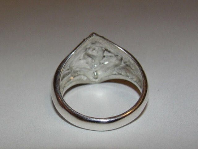 Handmade Sterling Silver Cub Boy Scout Ring Size ONE SIZE - 5 Thumbnail