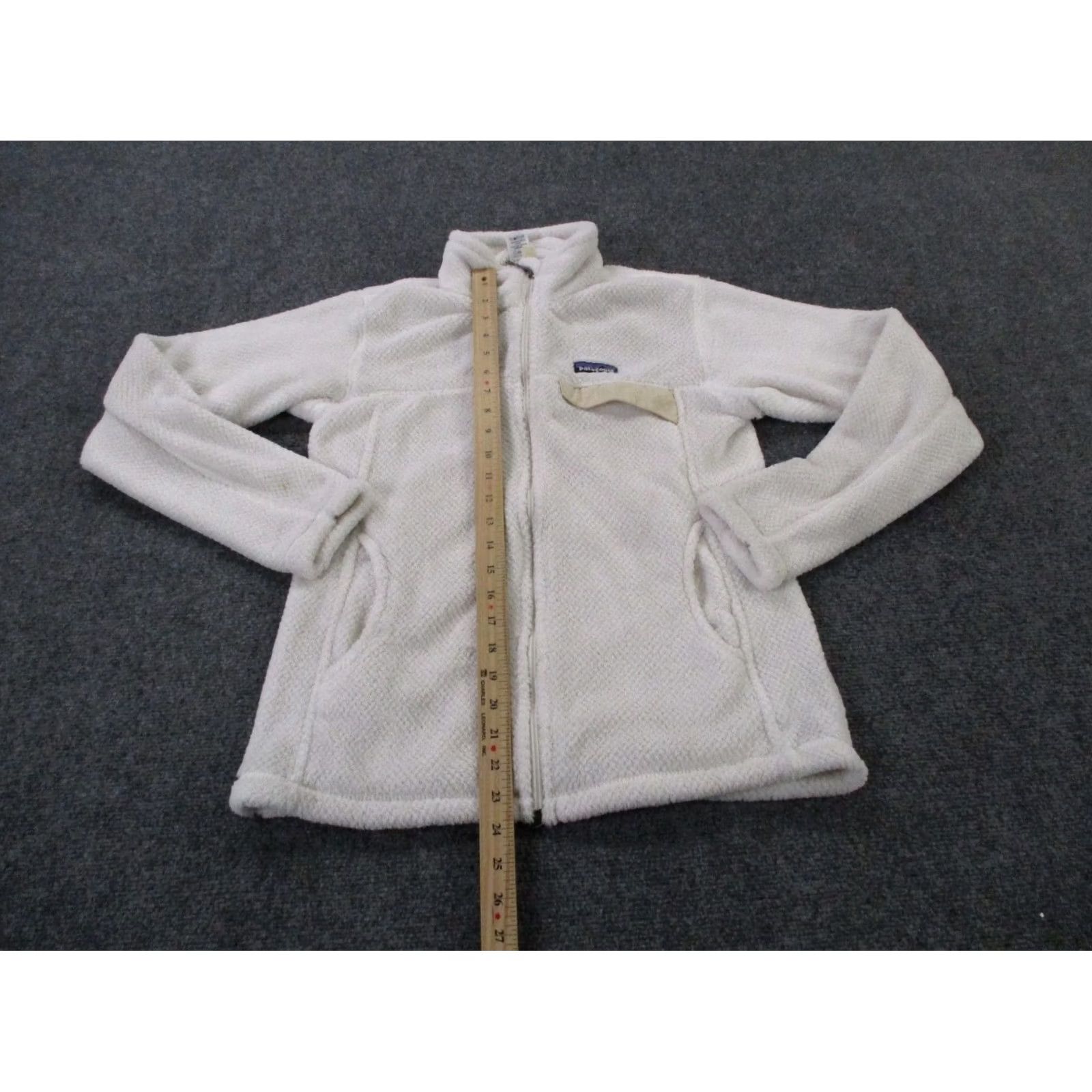 Patagonia Patagonia Jacket Womens M White Fleece Jumper Camping Polartec Size M / US 6-8 / IT 42-44 - 3 Thumbnail