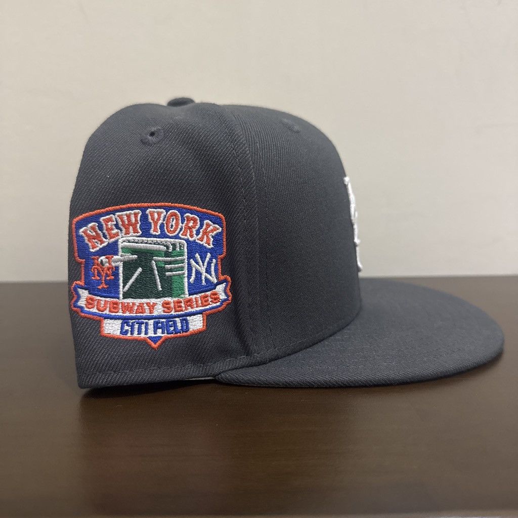 MLB NY Mets fotted baseball cap Size ONE SIZE - 2 Thumbnail