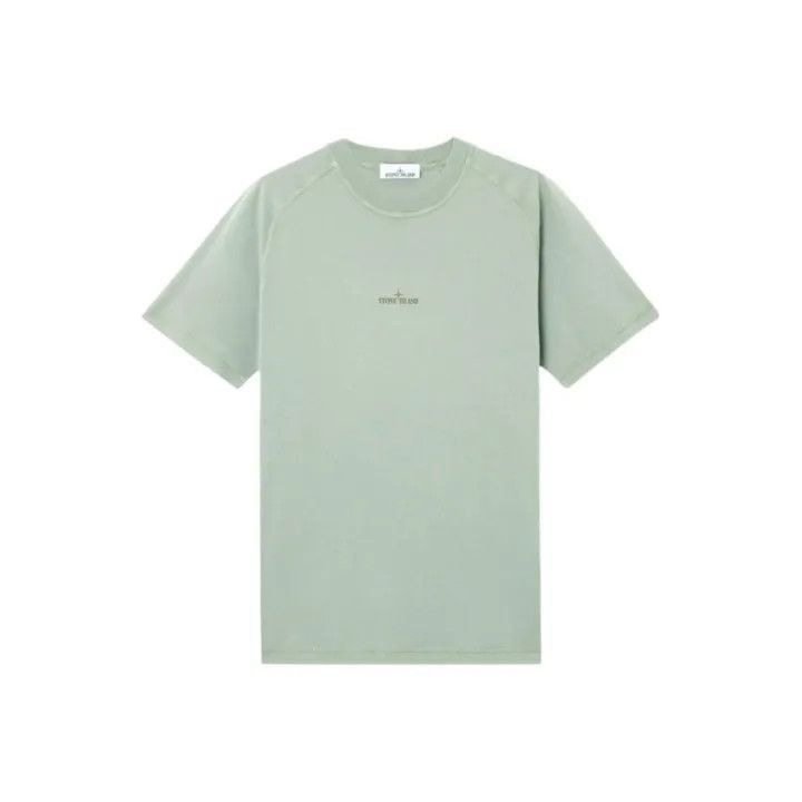 Stone Island Stone Island Sage Green Short Sleeve TShirt -2506 Size US S / EU 44-46 / 1 - 1 Thumbnail